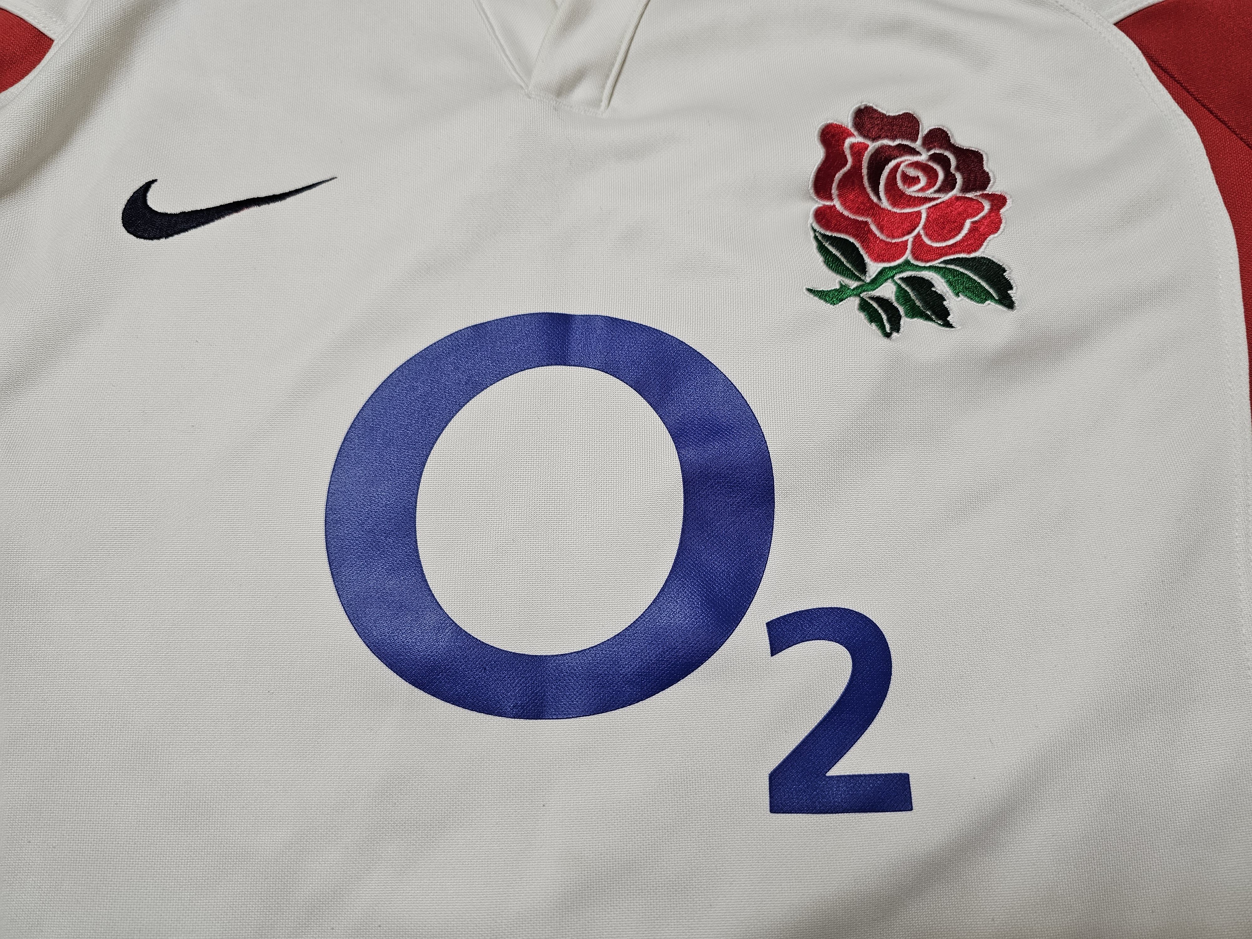 Nike × Vintage ENGLAND VINTAGE JERSEY RUGBY UNION HOME SHIRT RUGBY JERSEY Size US L / EU 52-54 / 3 - 3 Thumbnail
