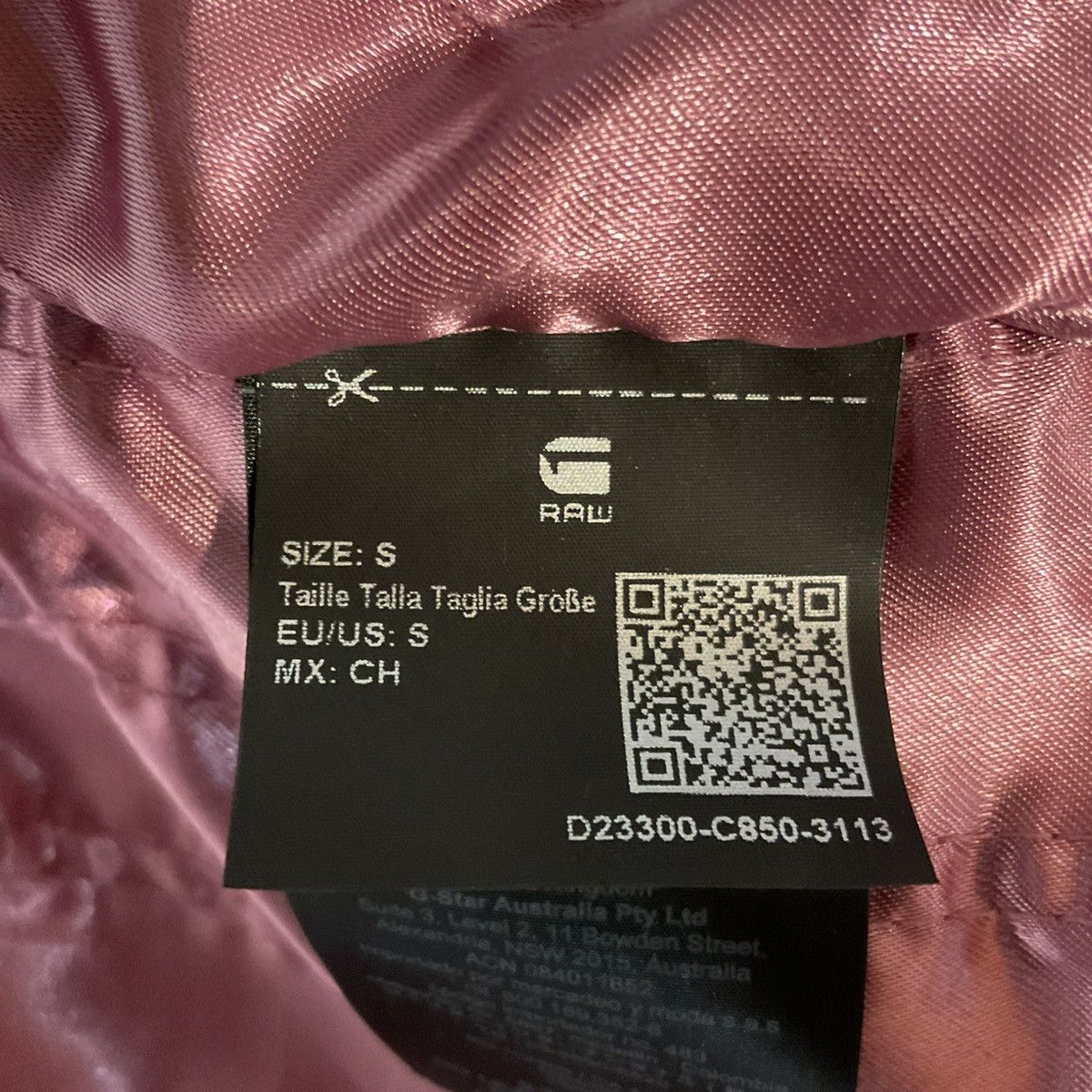 G-Star G-Star Raw Womens Y2K Leather Vest Pink Metallic Size S NWT Size S / US 4 / IT 40 - 11 Thumbnail