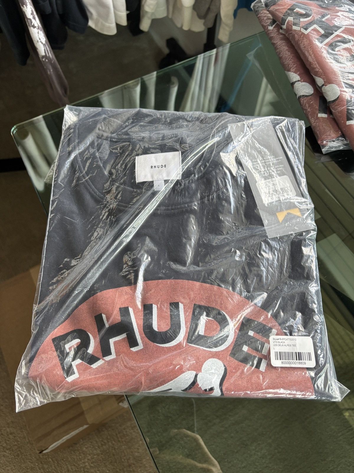 Rhude RHUDE ALPES SKI LOGO TEE Size US M / EU 48-50 / 2 - 5 Thumbnail