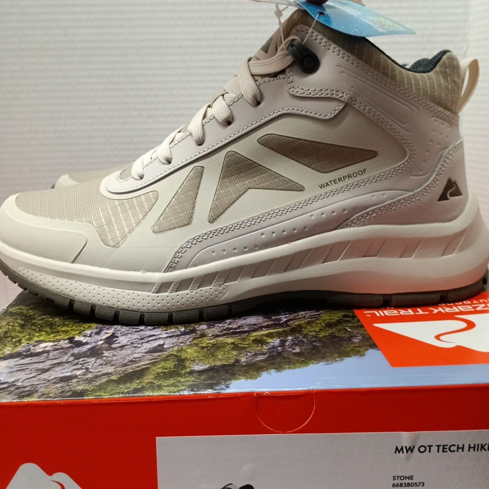 Other Men’s size 9 Ozark Trail Tech Hiker Waterproof Boots Stone Size US 9 / EU 42 - 3 Thumbnail