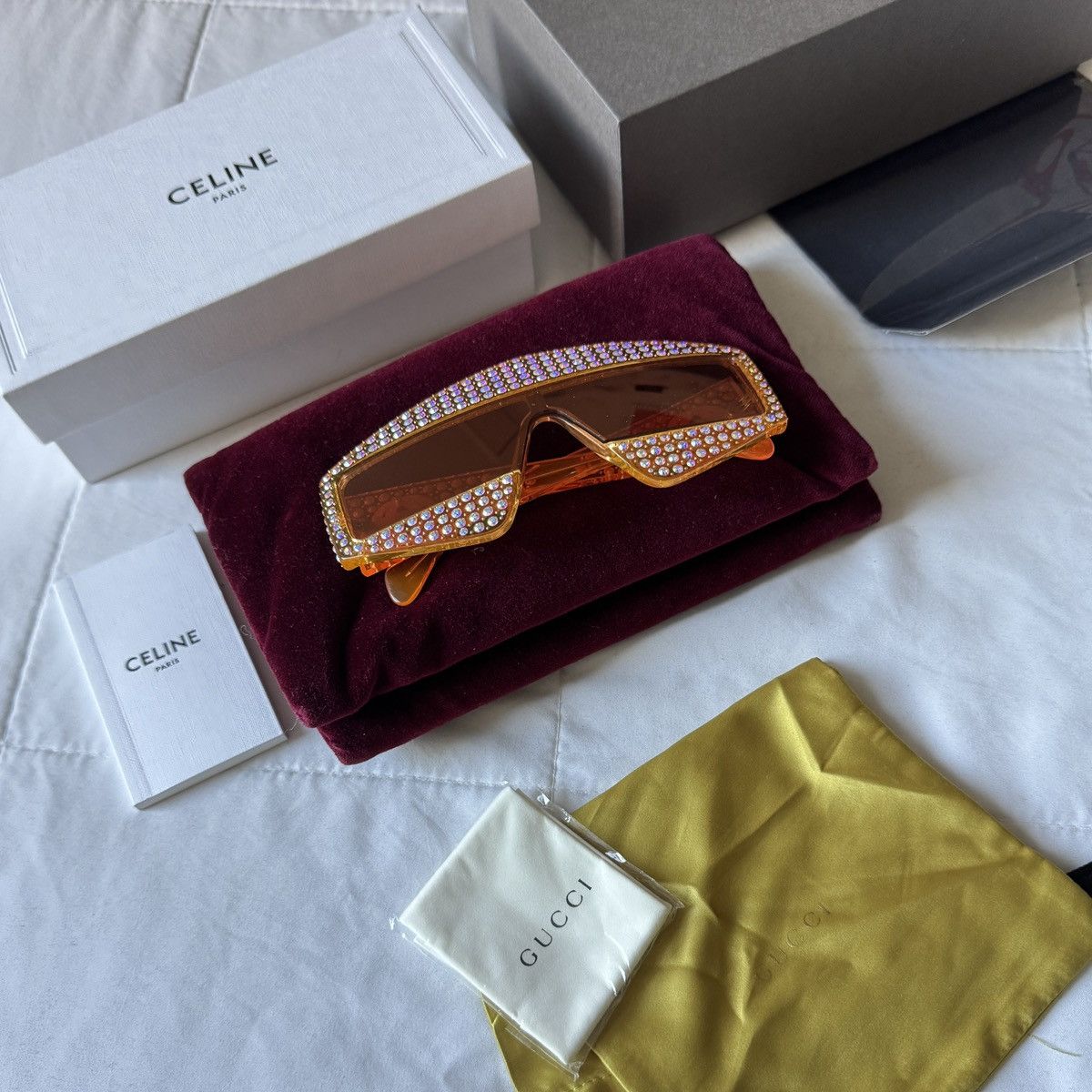 Gucci Gucci Rare Hollywood Edition Sunglasses Size ONE SIZE - 3 Thumbnail