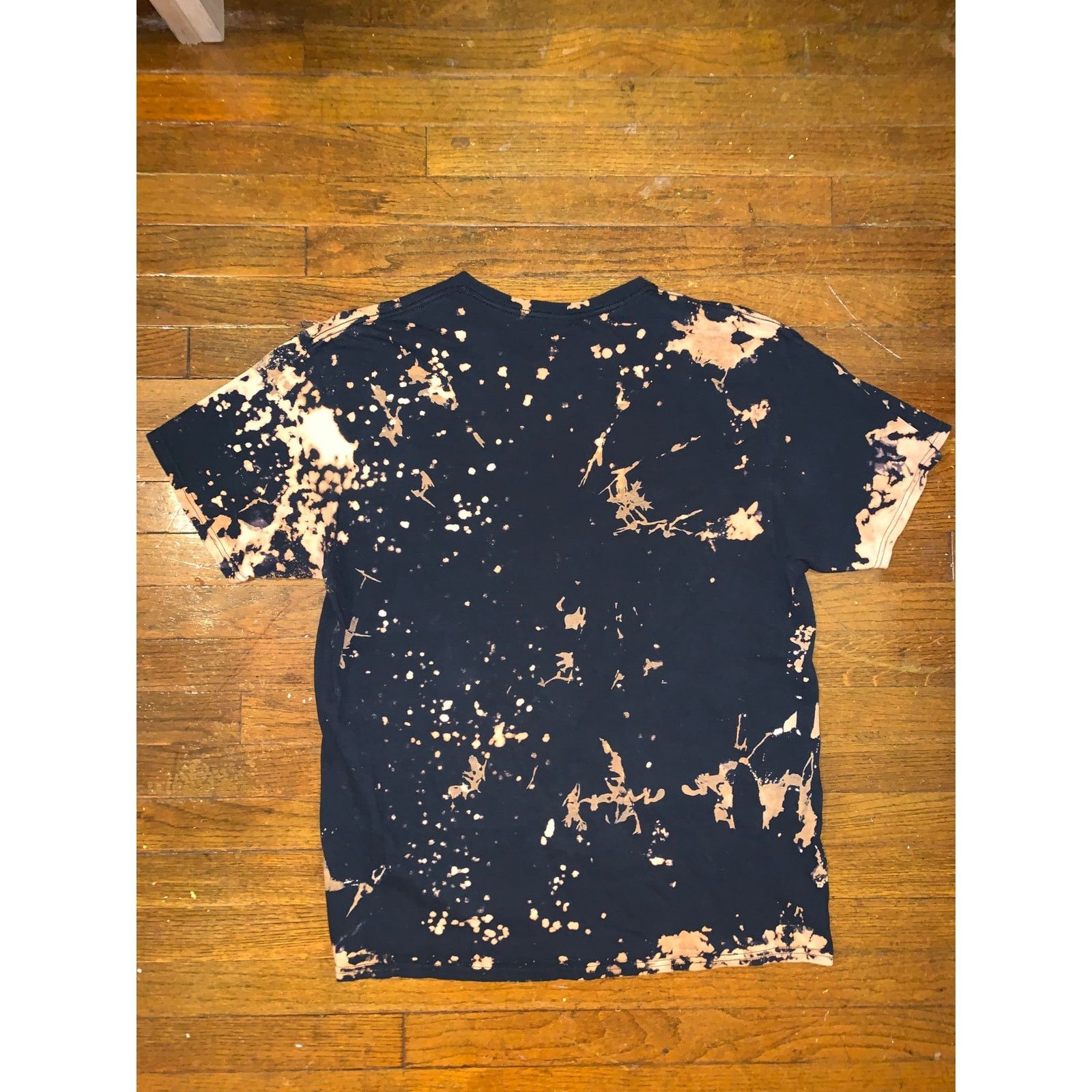 Other Scream Ghost Face Bleach Dye T-Shirt Black Large Size US XL / EU 56 / 4 - 7 Thumbnail