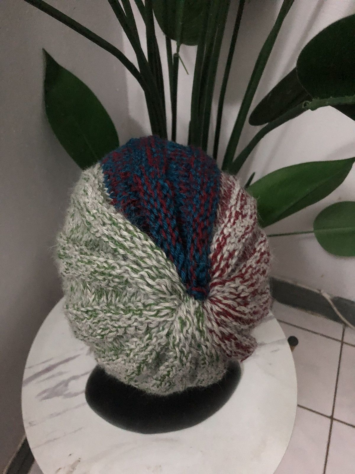Japanese Brand × Vintage VINTAGE WOOL BEANIE HAT MULTICOLOUR Size ONE SIZE - 4 Thumbnail