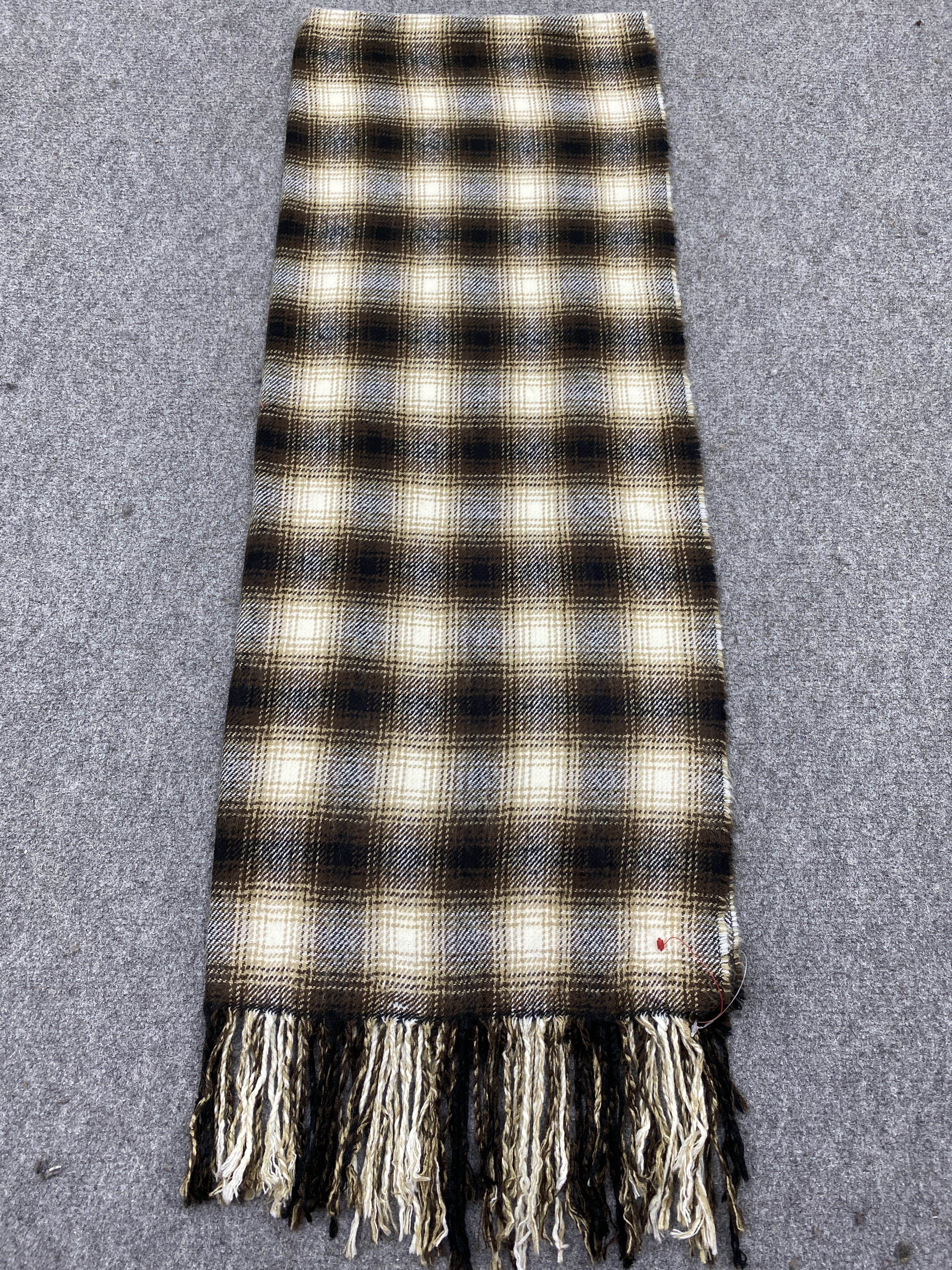 Japanese Brand Japanese Brand Shadowplaid Scarf Muffler Neckwear SC0260 Size ONE SIZE - 4 Thumbnail