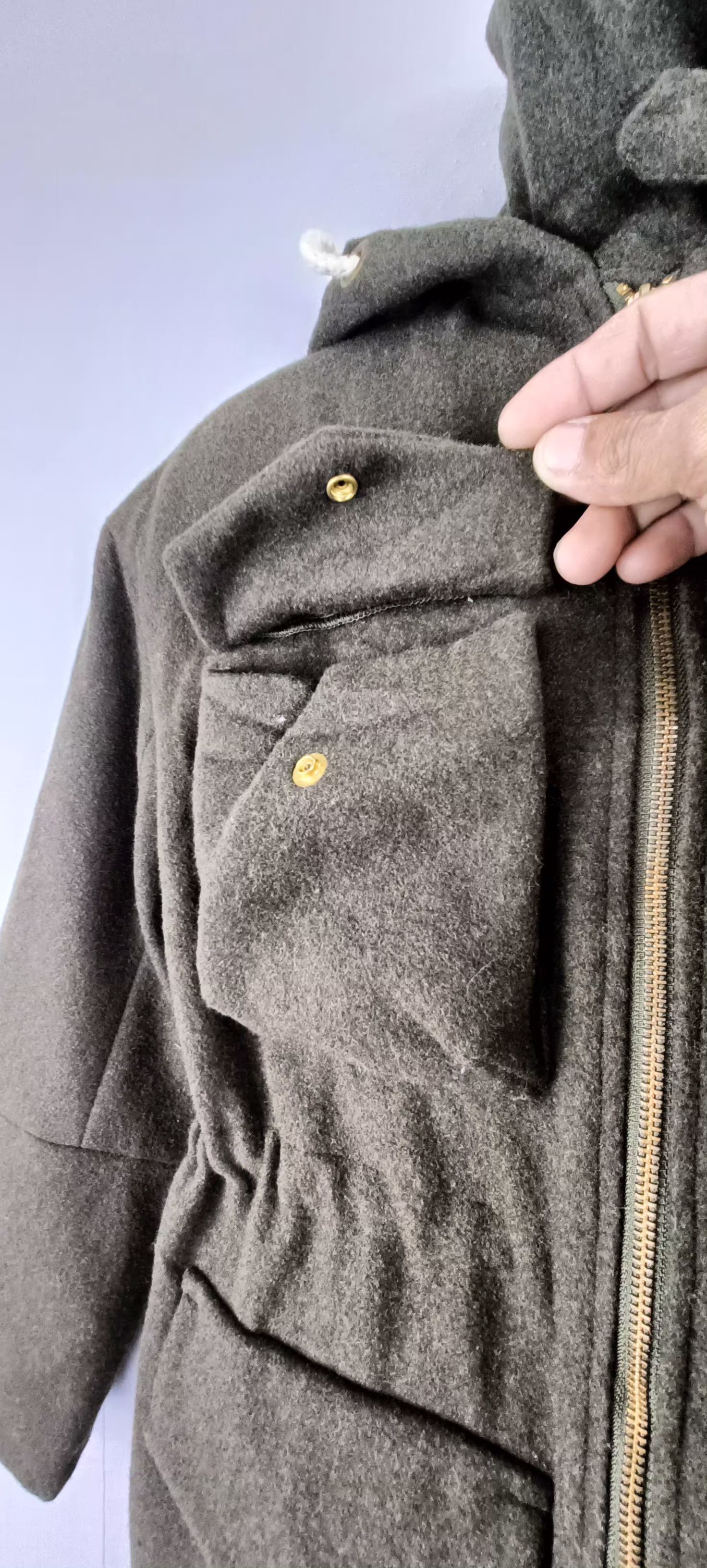 Canari CANARI M65 FIELD WOOL COATS Size US XS / EU 42 / 0 - 4 Thumbnail