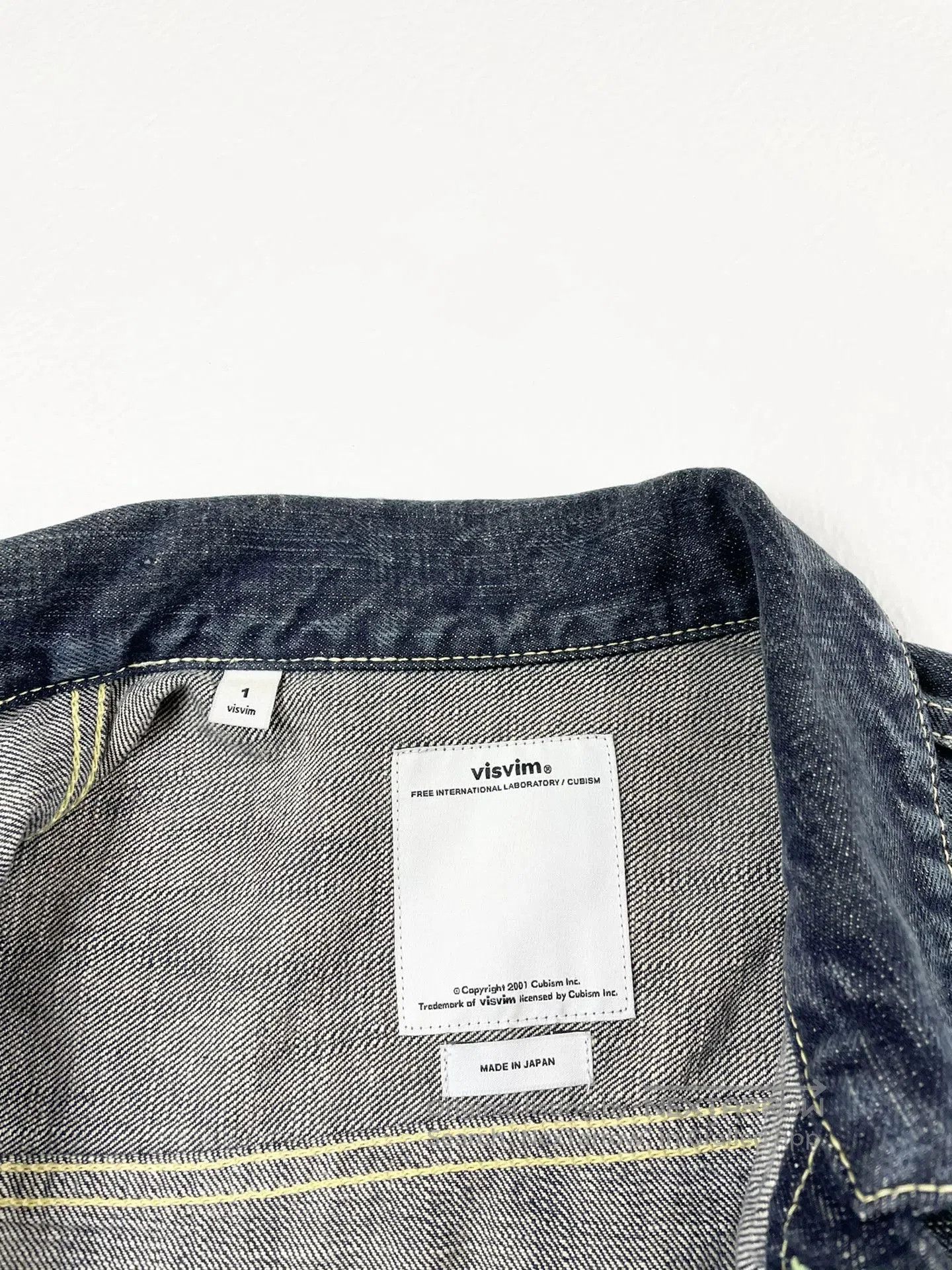 Visvim visvim damaged denim jacket in natural dye. Size US M / EU 48-50 / 2 - 6 Thumbnail