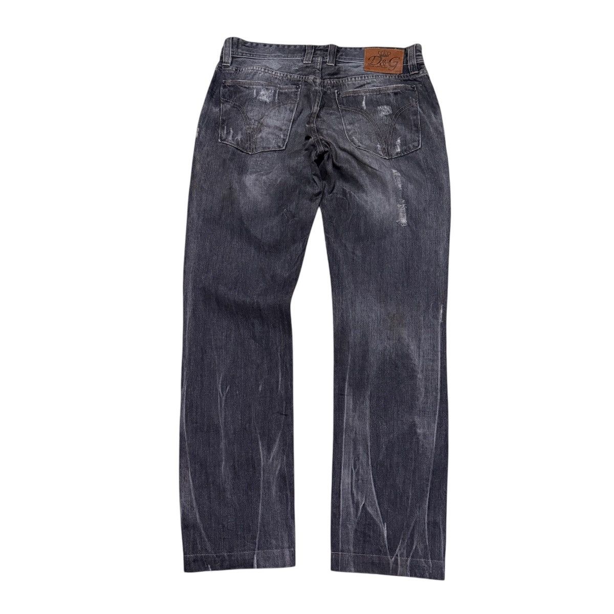 Dolce & Gabbana Dolce & Gabbana Distressed Denim Jeans Size US 33 - 2 Thumbnail