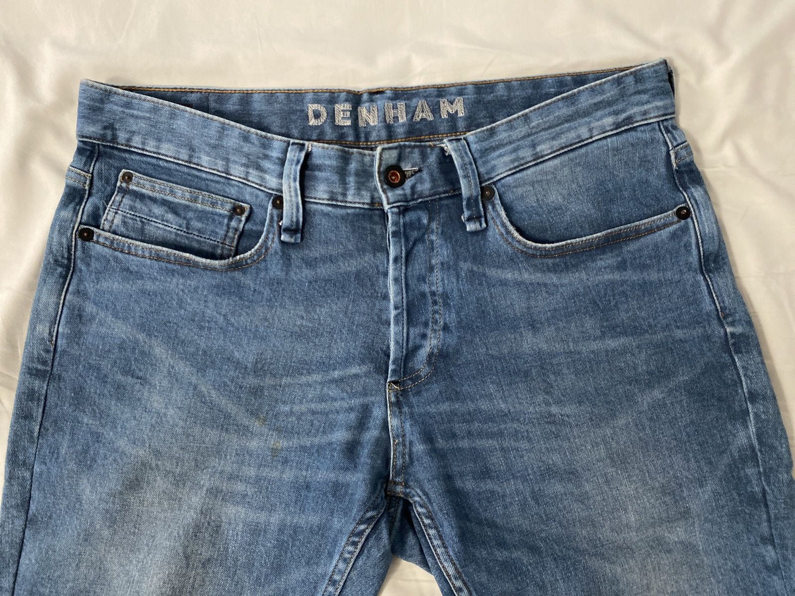 DENHAM Denham Slim Fit Blue Jean Size US 33 - 2 Thumbnail