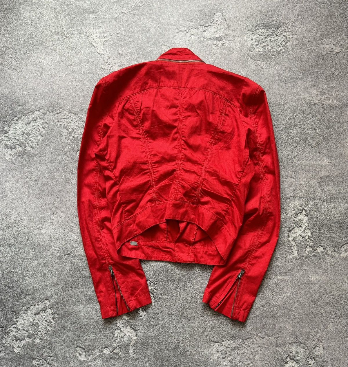 Japanese Brand × Miss Sixty Miss sixty S road motorcycle zip red jacket Avantgarde Size S / US 4 / IT 40 - 18 Thumbnail