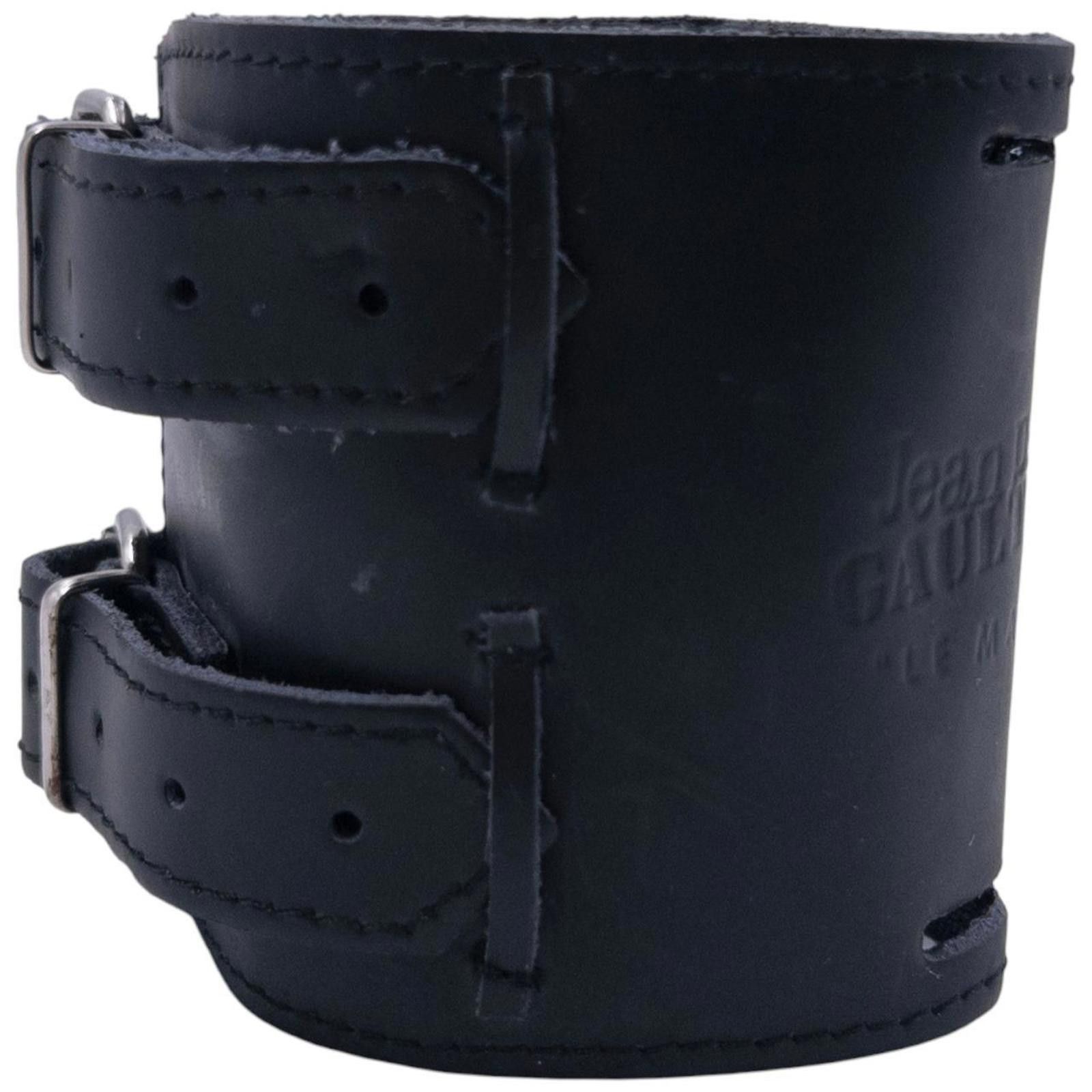 Jean Paul Gaultier Vintage Jean Paul Gaultier Leather Wrist Cuff Size ONE SIZE - 5 Thumbnail
