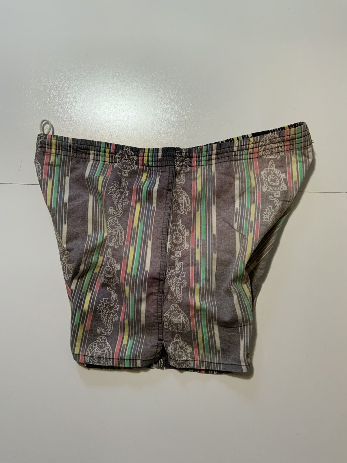 Vintage Vintage 80s Cheetah Mervyns Southwestern 3” Inseam Shorts Size US 38 / EU 54 - 4 Thumbnail