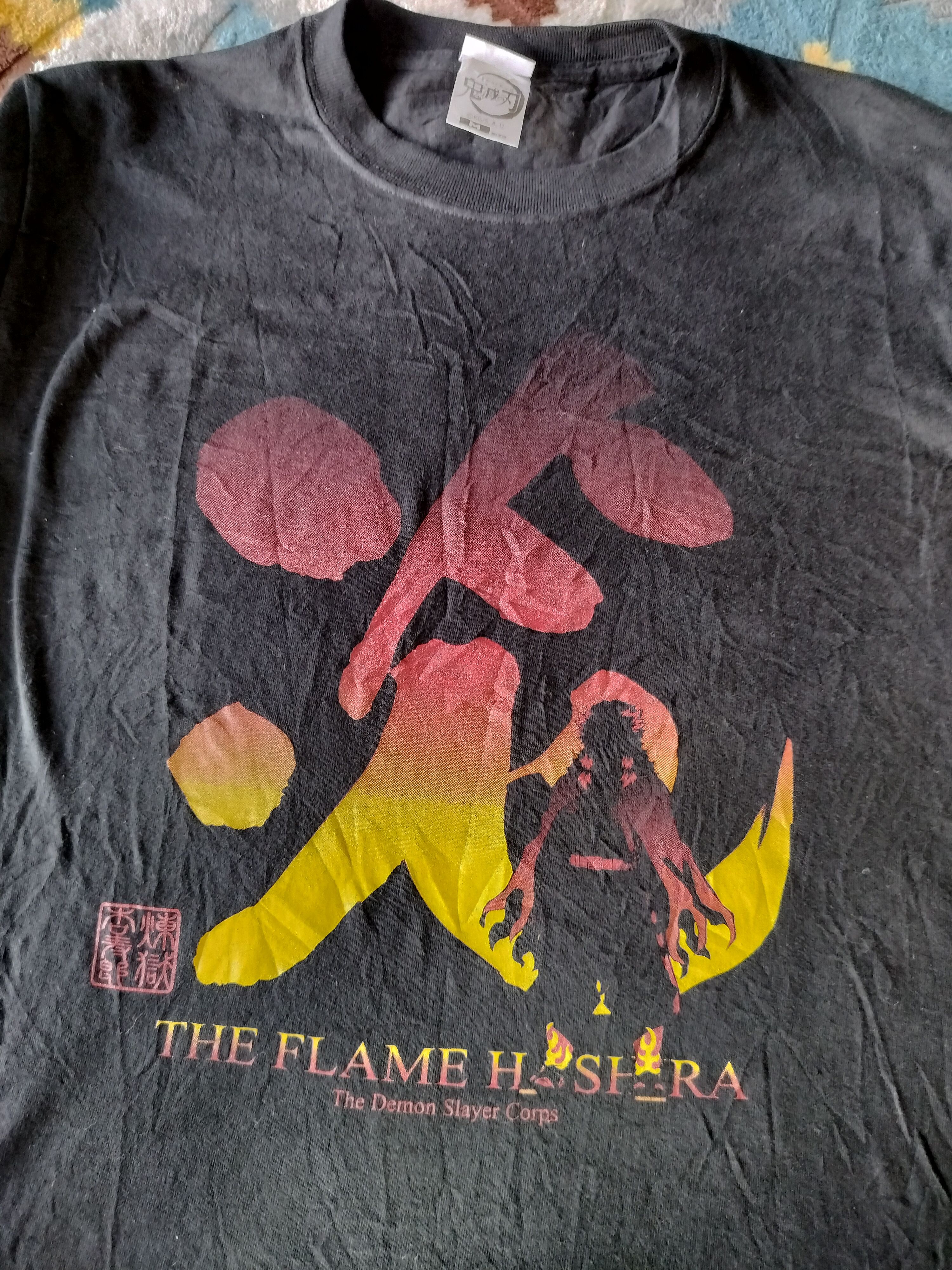 Anime The Demon Slayer Kyojuro Rengoku tee by Cospa Size US M / EU 48-50 / 2 - 8 Thumbnail