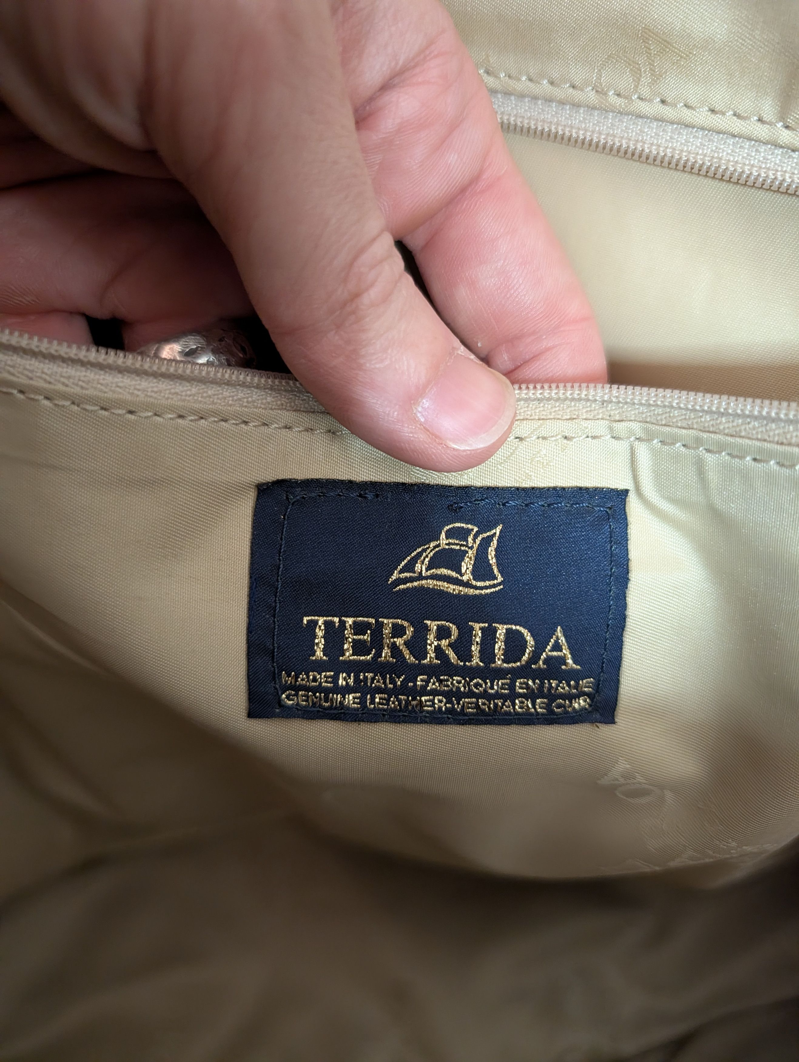 Italia Independent TANGAROA Real Crocodile XL Zip Double Handle bag Size ONE SIZE - 12 Thumbnail