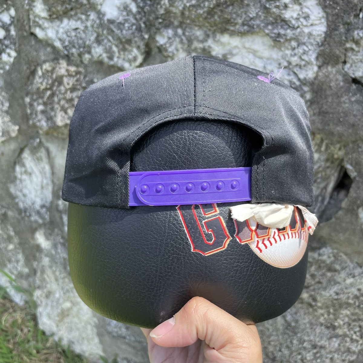 Logo 7 Vintage Kansas State Wildcats Logo 7 Plain Logo Snapback Hat Size ONE SIZE - 2 Thumbnail