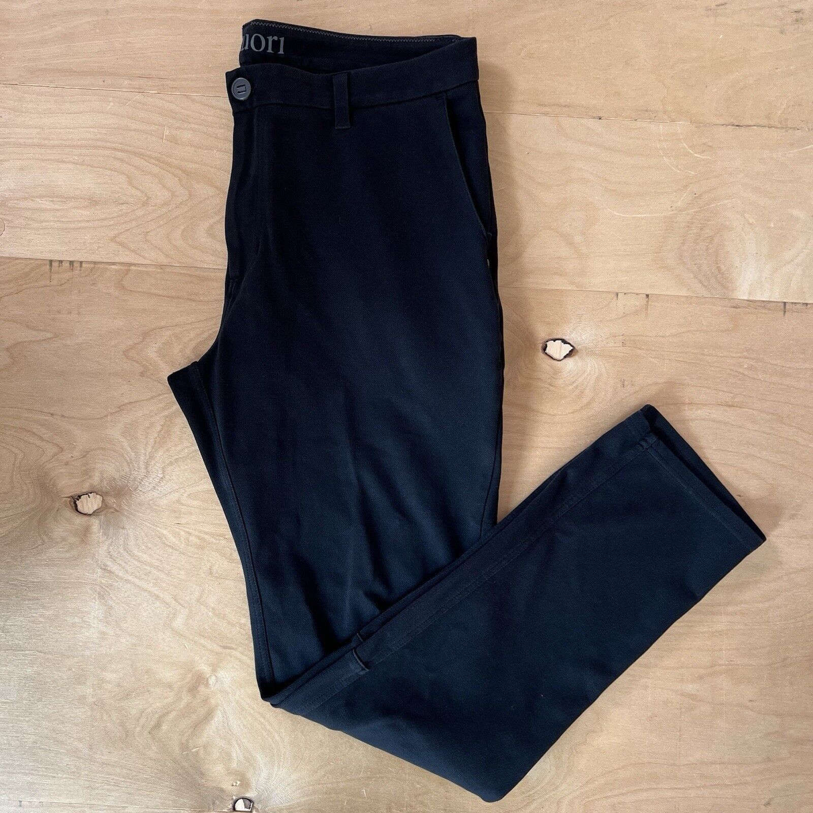 Vuori Vuori Everything Chino Pants 36 Black Lightweight Athleisure Size US 36 / EU 52 - 2 Thumbnail