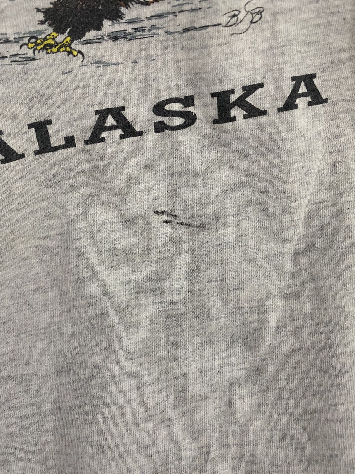 Vintage Alaska jerzees tag Size US XL / EU 56 / 4 - 4 Thumbnail
