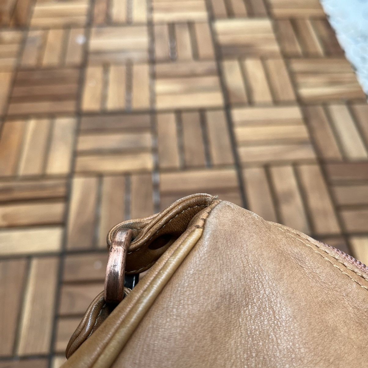 Leather × Y's × Yohji Yamamoto Leather Bag Yohji Yamamoto SACSNY Y'Saccs Vintage Hand Bags Size ONE SIZE - 17 Thumbnail