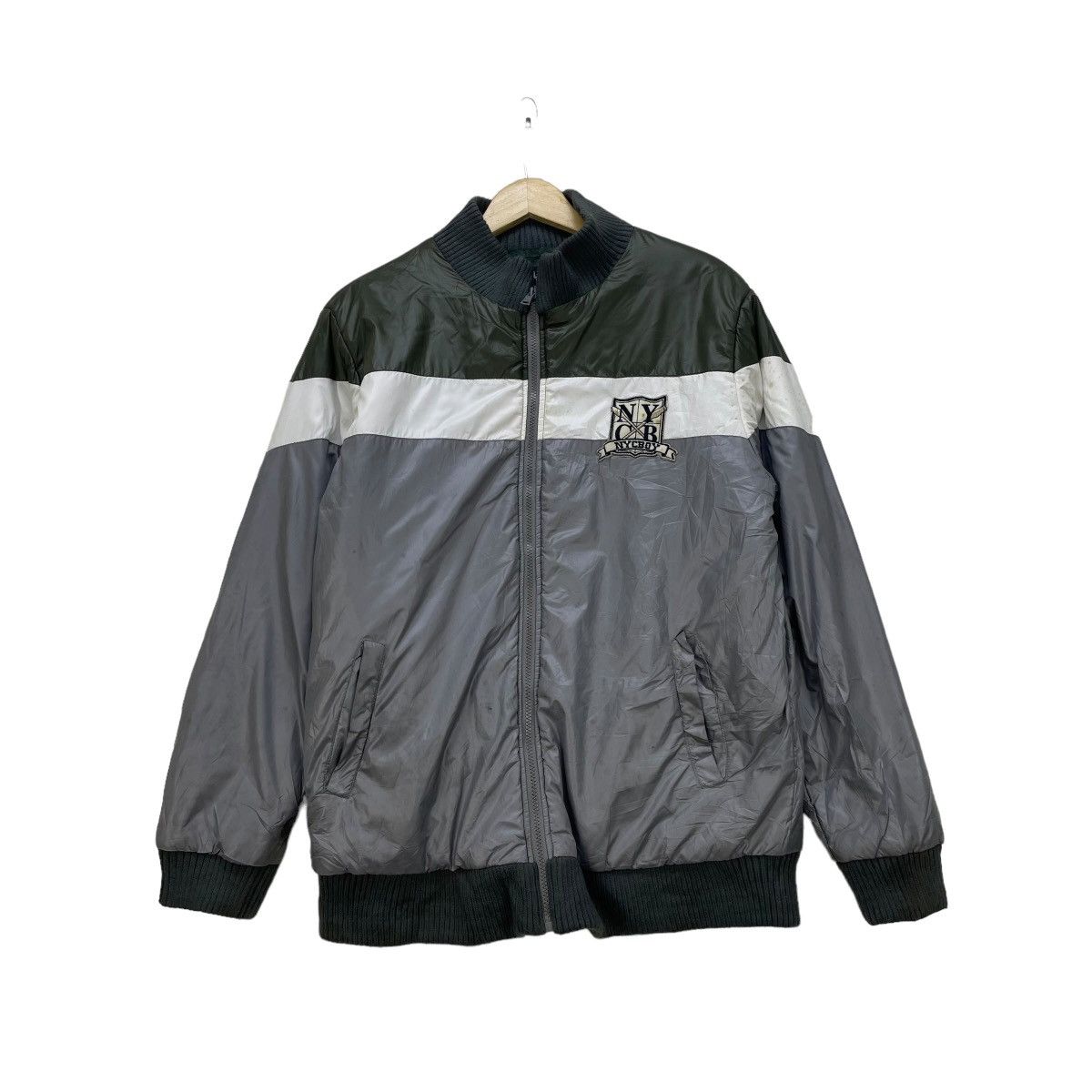MLB × New York Yankees × Vintage Japanese Brand New York Boy Jacket Size US M / EU 48-50 / 2 - 2 Thumbnail