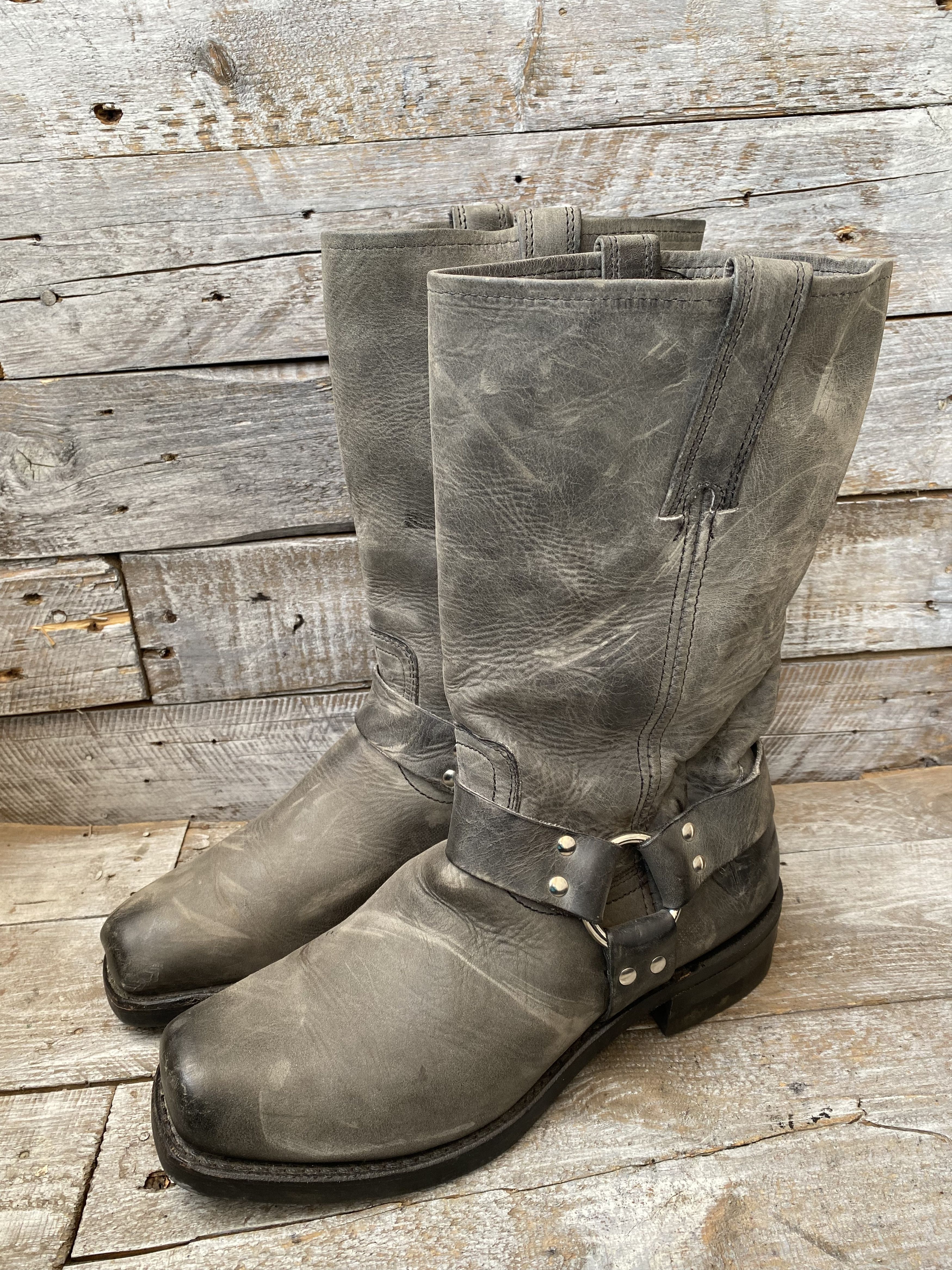 Frye Frye harness ling riding western square toe boots sz10M | Grailed