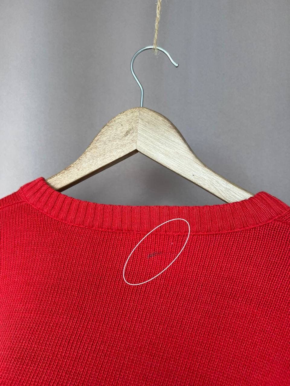 Lacoste Lacoste Chemise Big Logo Wool Knit Sweater Mens Size 7 L/XL Size US L / EU 52-54 / 3 - 13 Thumbnail