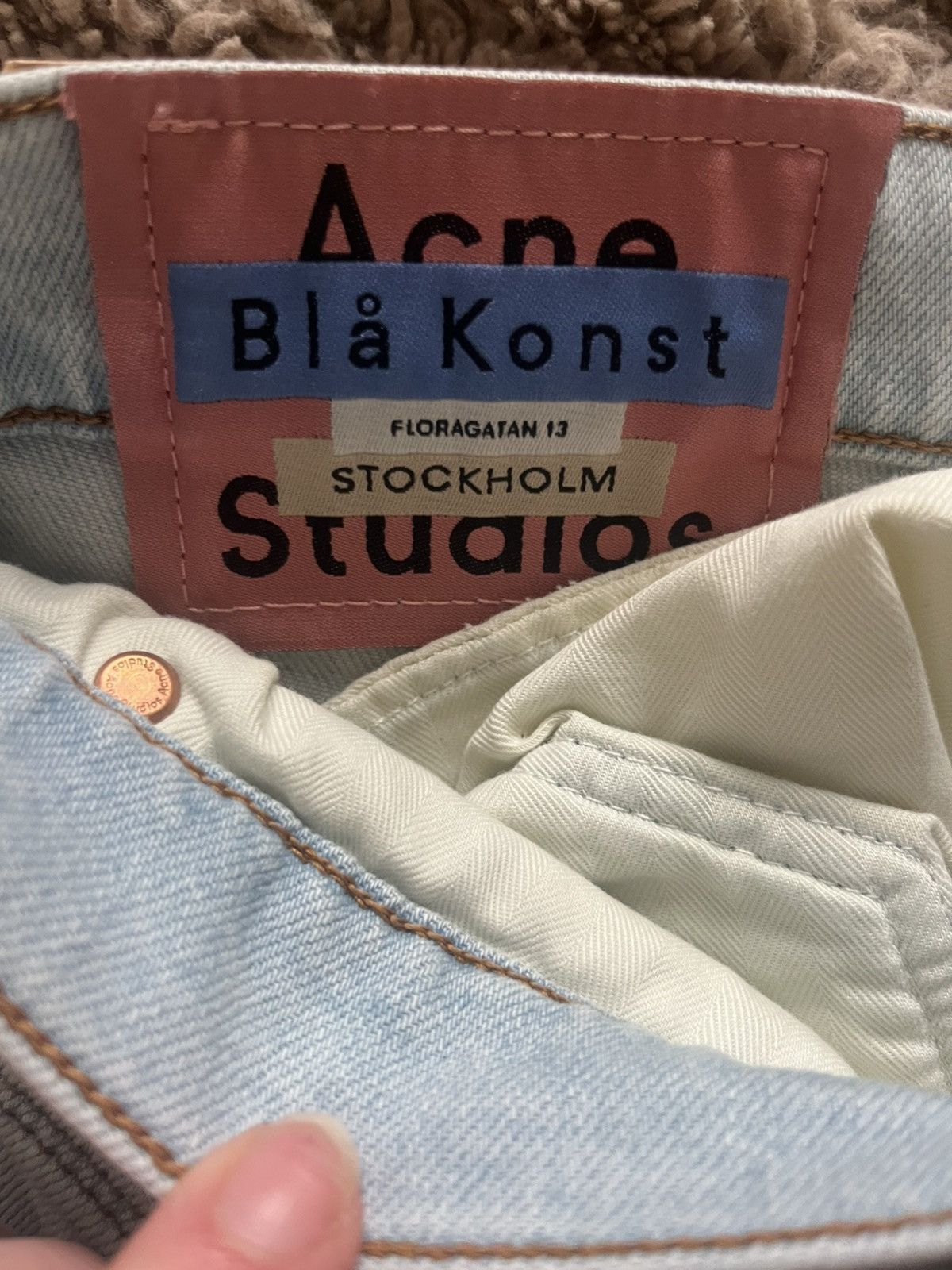 Acne Studios Acne Studio light wash jeans Size 32" / US 10 / IT 46 - 3 Thumbnail