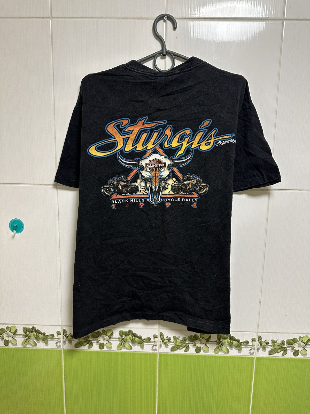 Harley Davidson × Vintage Vintage Harley Davidson The Last Great American 80s 1988 Size US L / EU 52-54 / 3 - 5 Thumbnail