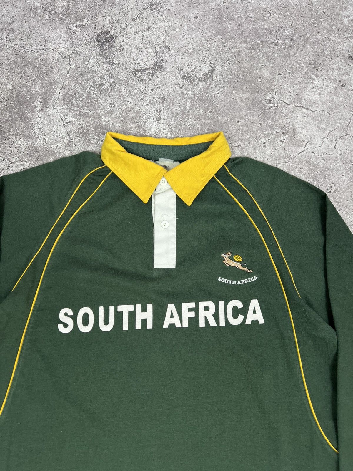 Other Vintage South Africa Rugby Long Sleeve Size US L / EU 52-54 / 3 - 4 Thumbnail