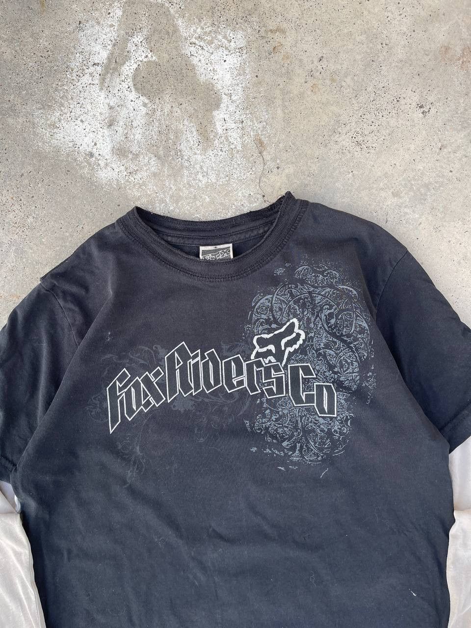 Fox Racing Distressed Vintage Y2K Fox Racing Double Layer Tees Size US XS / EU 42 / 0 - 2 Thumbnail