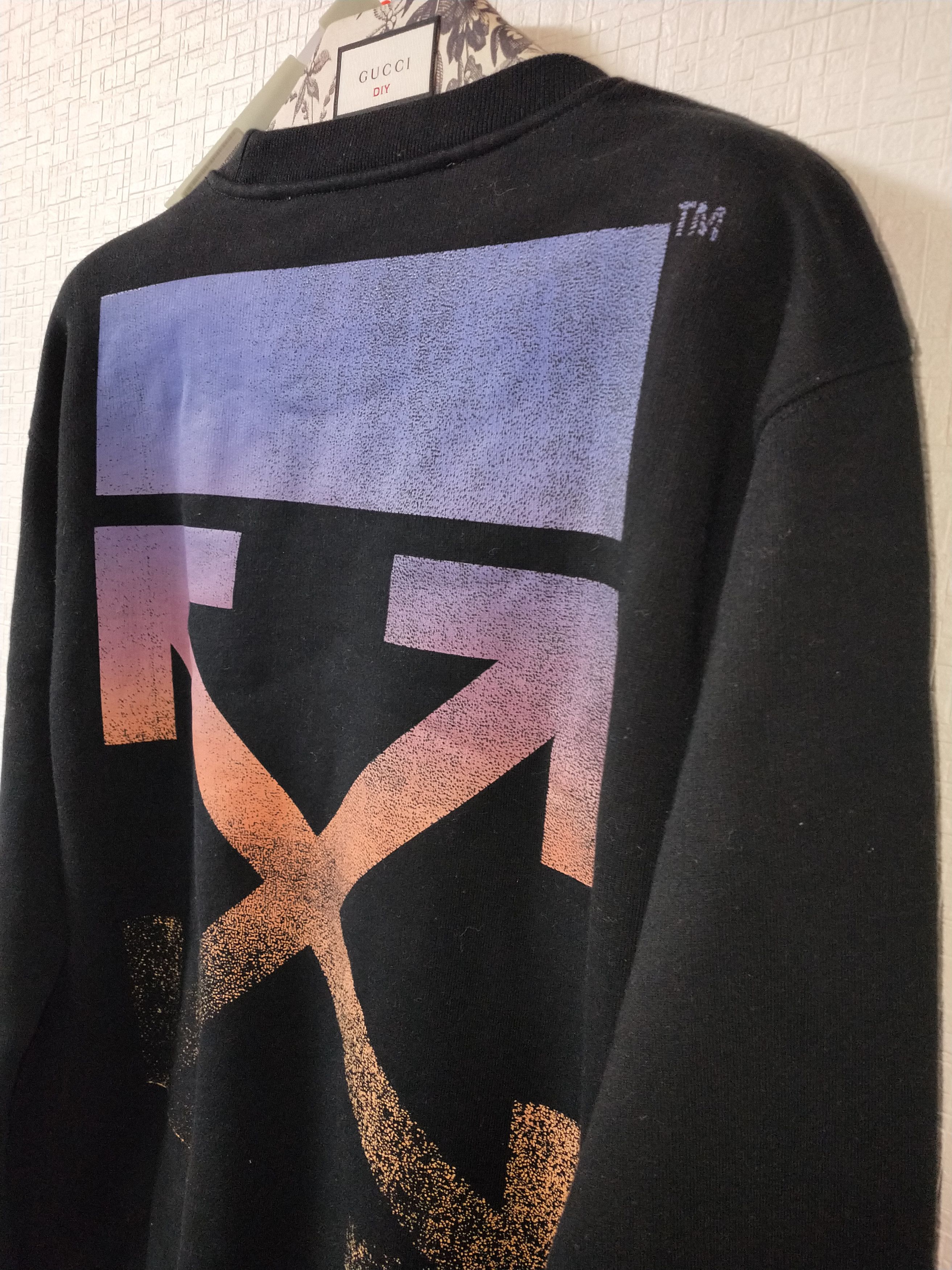 Off-White Degrade Arrow Sweatshirt Size US S / EU 44-46 / 1 - 3 Thumbnail