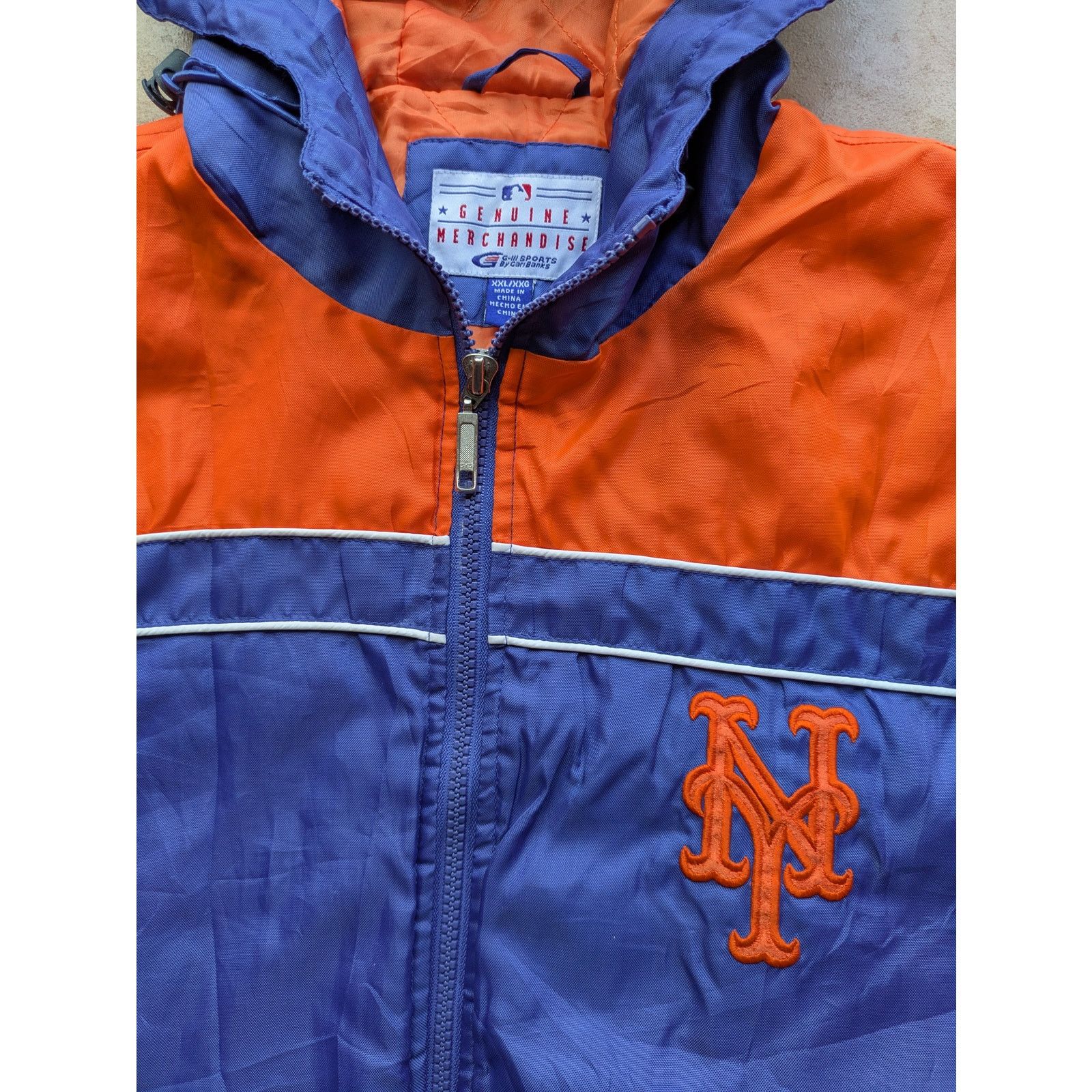MLB × Starter New York Mets 90s G-III puffer blue orange baseball vintage Size US XXL / EU 58 / 5 - 5 Thumbnail