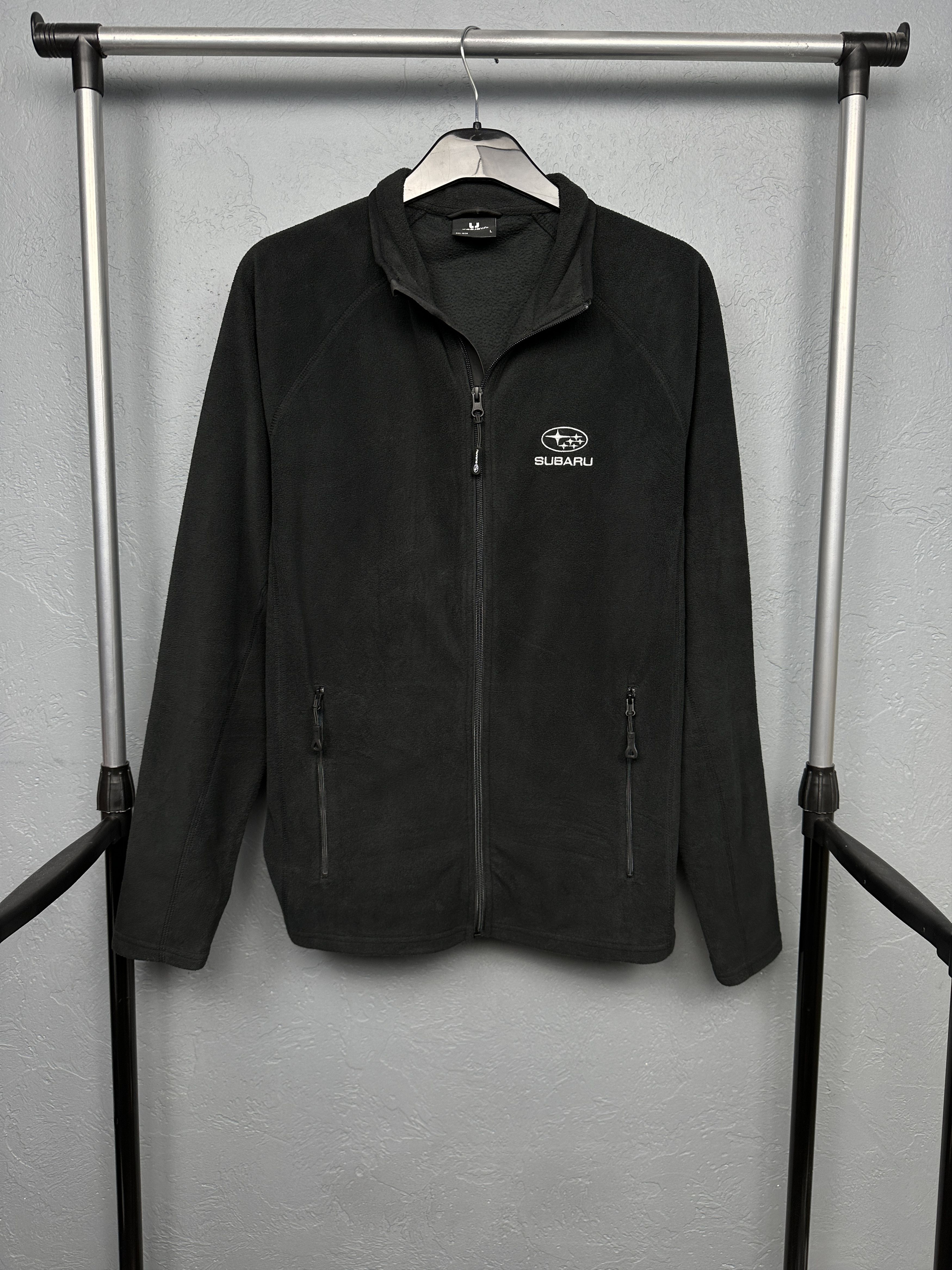 Japanese Brand Subaru Racing Team Mens Workwear Fleece Jacket Size US L / EU 52-54 / 3 - 1 Thumbnail