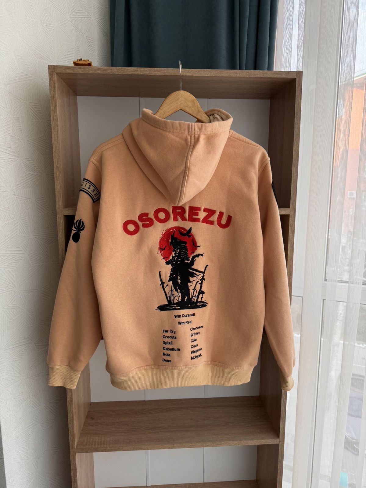 Japanese Brand × Vintage Vintage Ed Hardy by Christian Audigier Style Samurai Hoodie Size US M / EU 48-50 / 2 - 1 Thumbnail