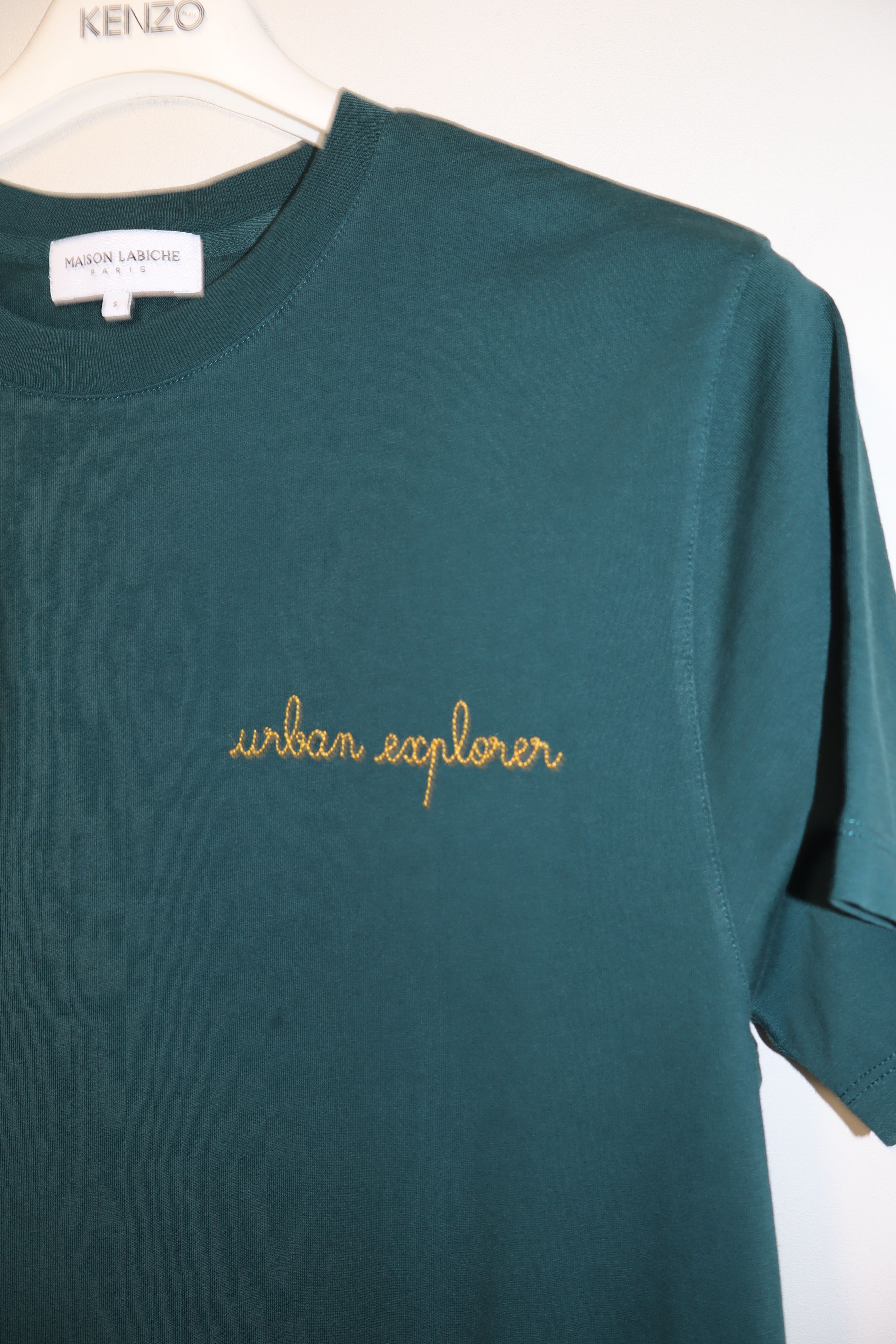 Maison Labiche "Urban explorer" embroidered t-shirt Size US S / EU 44-46 / 1 - 4 Thumbnail