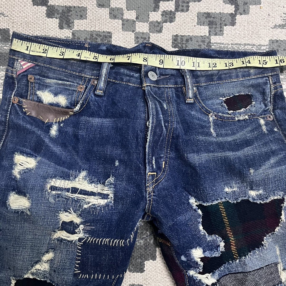 Denim & Supply Ralph Lauren Authentic Denim & Supply by Ralph Lauren Patchwork Jeans Size US 30 / EU 46 - 11 Thumbnail