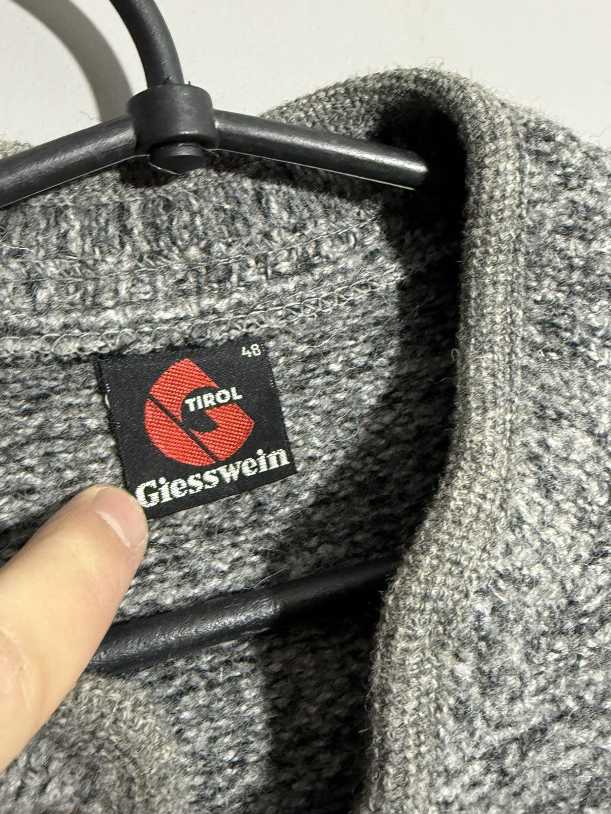 GIESSWEIN Vintage Gisswein Tirol Wool Knit blazer size 48 Size 48R - 10 Thumbnail
