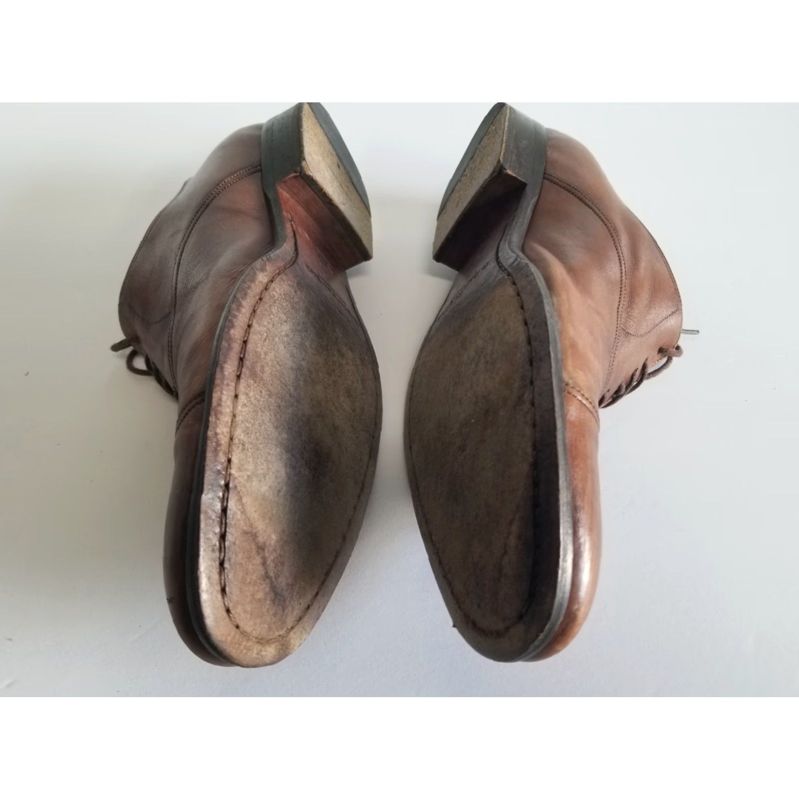 To Boot New York To Boot New York Shoes Cap Toe Oxford 1298 Italy Brown Calfskin Men’s Size 10 Mens Size ONE SIZE - 7 Thumbnail