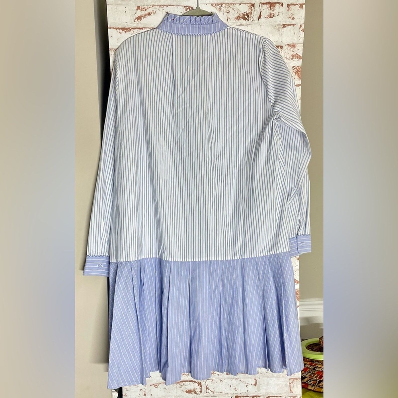 & Other Stories Tuckernuck Blue and White Striped Dress Size XL Size XL / US 12-14 / IT 48-50 - 2 Thumbnail