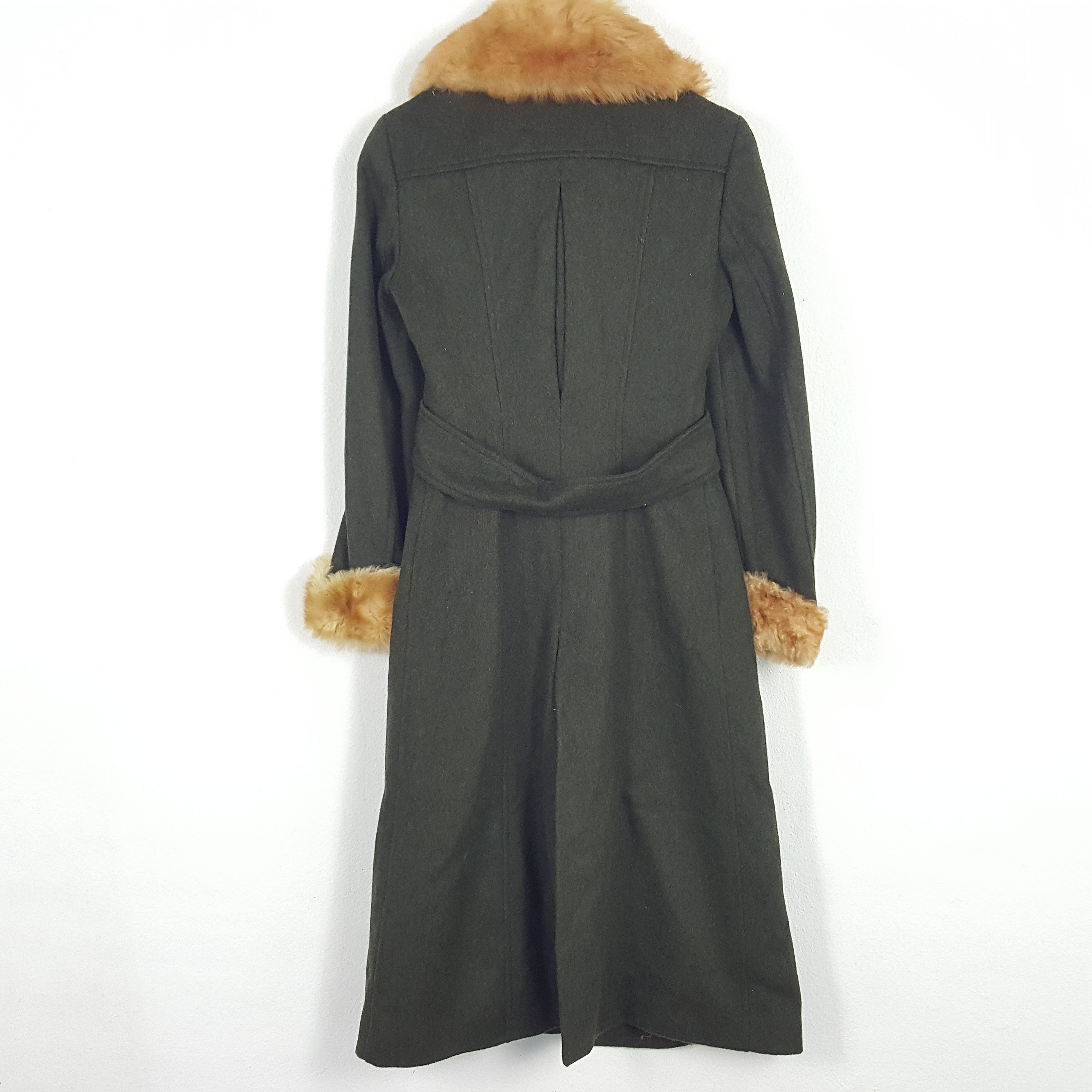 Dolce & Gabbana × Vintage Vintage Dolce & Gabbana Wool Trench Coat Jacket Size XS / US 0-2 / IT 36-38 - 3 Thumbnail