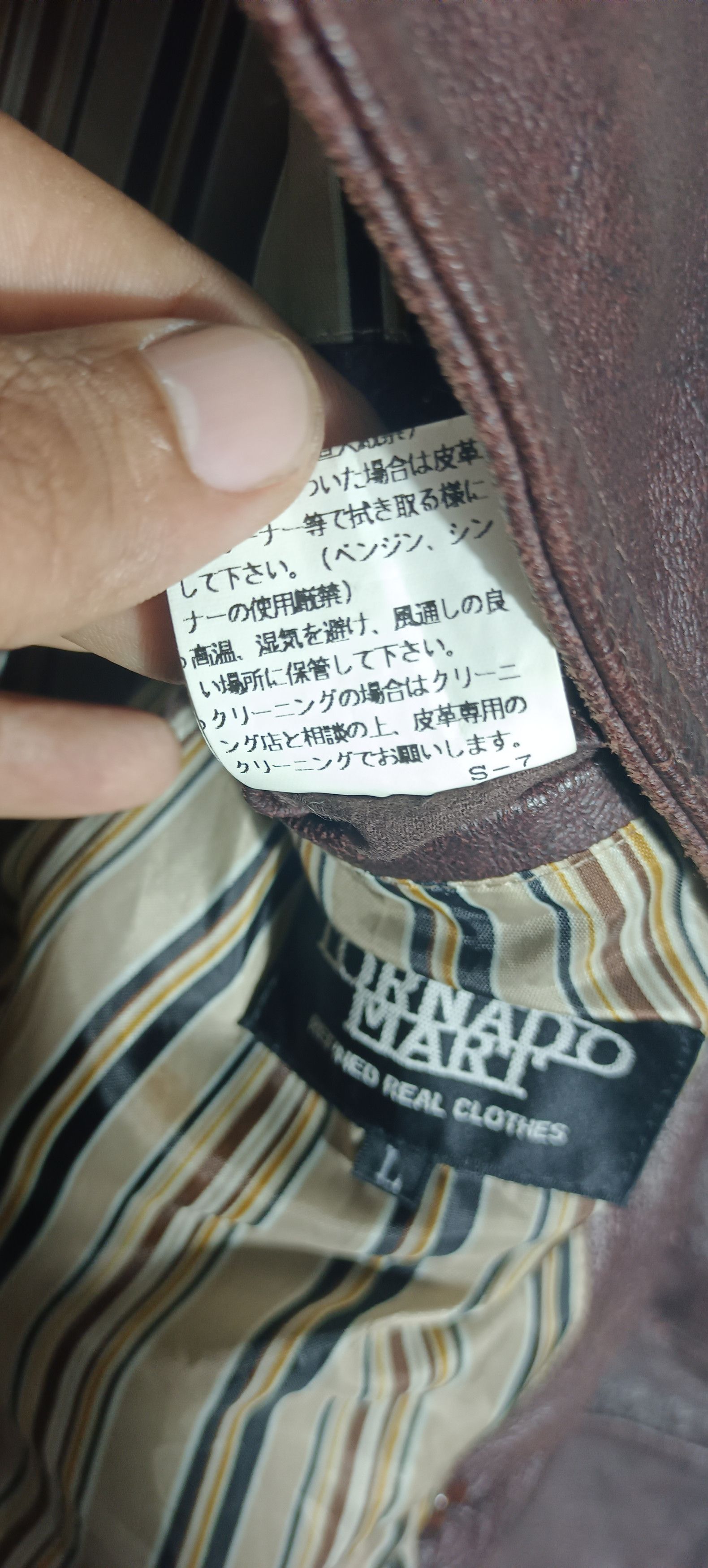 Tornado Mart Vintage💥 TORNADO MART DOUBLE BREAST LEATHER JACKET Size US M / EU 48-50 / 2 - 12 Thumbnail