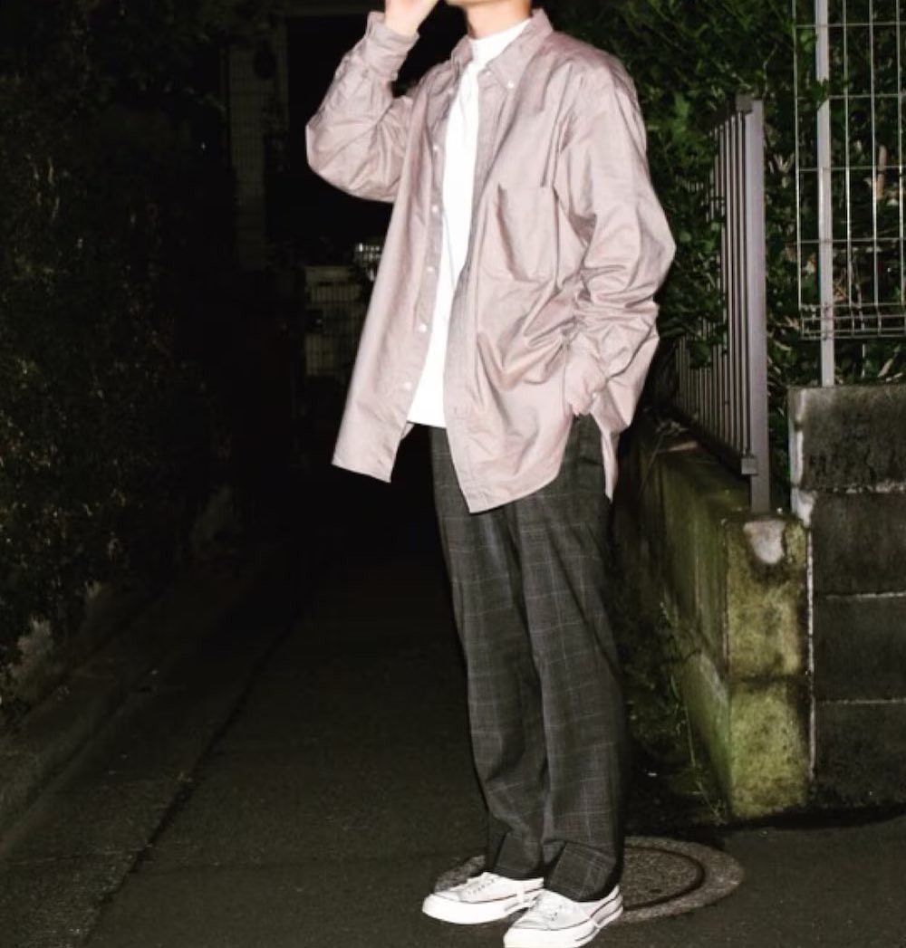 UN TED T0KY0 Supima Oversized Oxford Button Down Shirt
