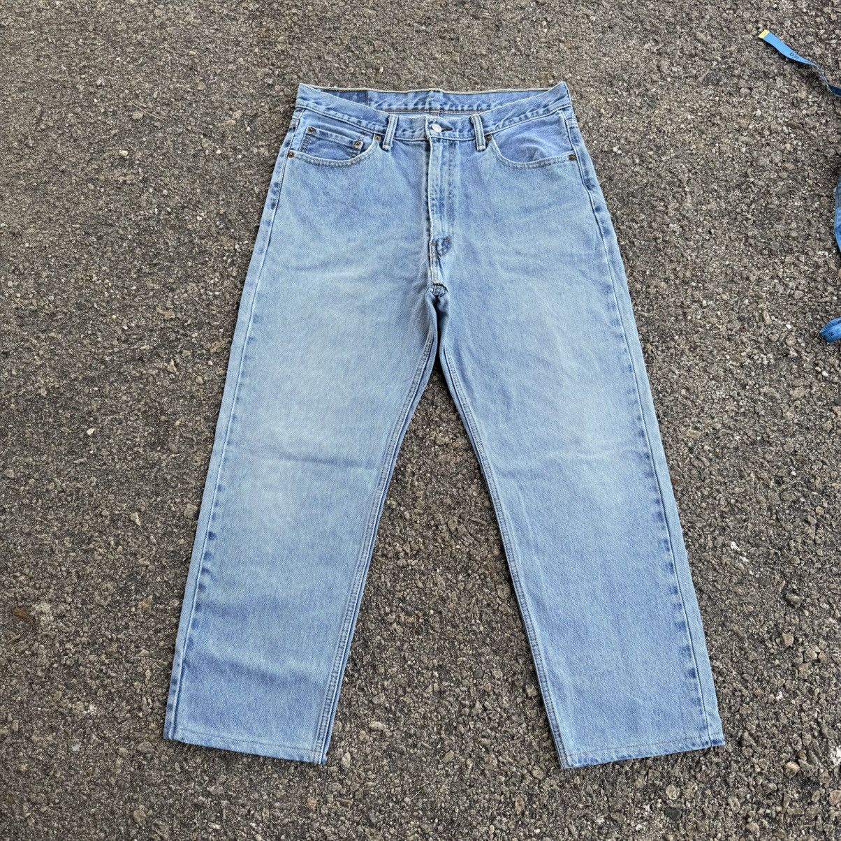 Levi's W35 Levi's 550 Faded Denim Jean Pants Size US 35 - 1 Thumbnail