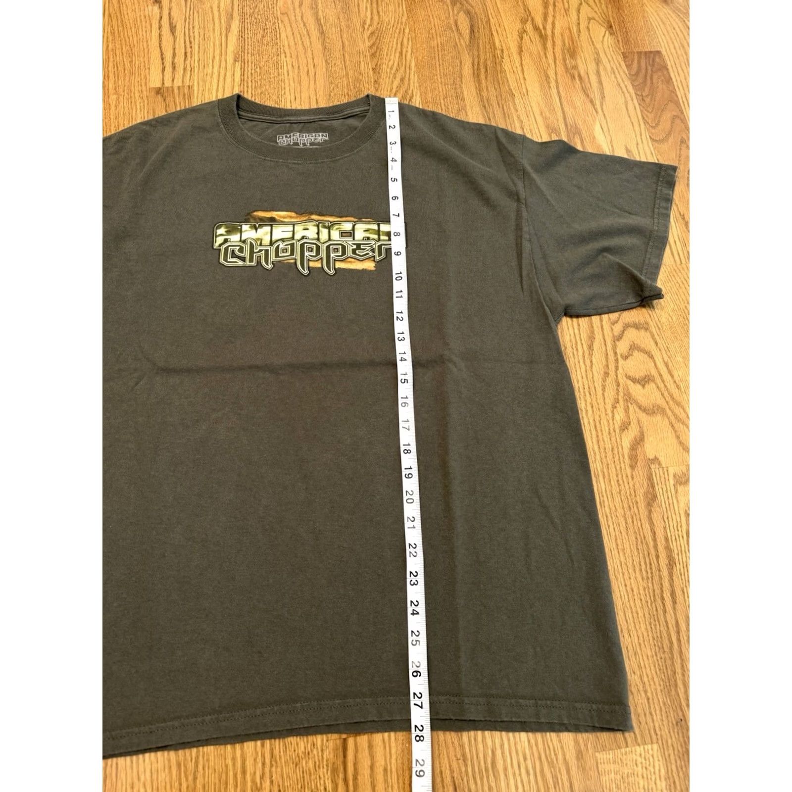 Vintage VINTAGE American Chopper T Shirt Men’s L Green 90s Biker Motorcycle USA Crew Neck Long Sleeve Cotton Logo قابل Size US L / EU 52-54 / 3 - 6 Thumbnail