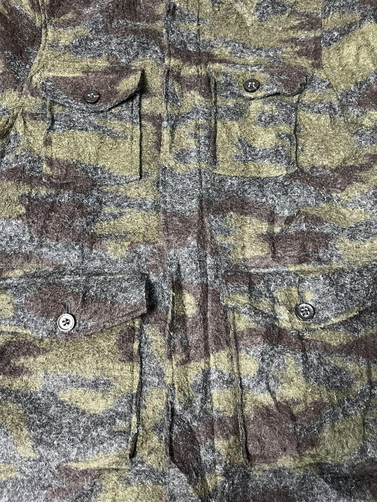 Final Home × If Six Was Nine × Japanese Brand Japanese 291295=Homme army wool jacket Size US M / EU 48-50 / 2 - 7 Thumbnail