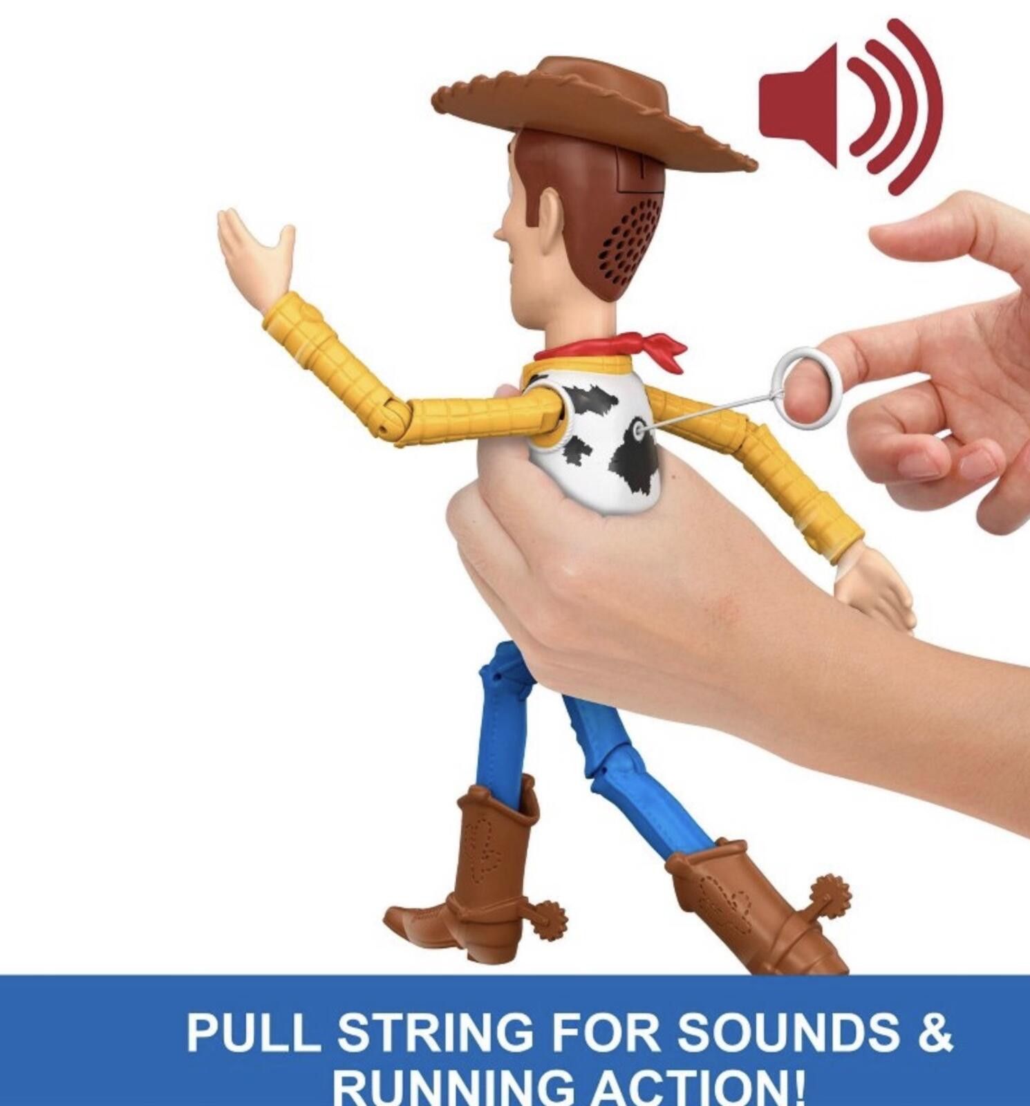 Other Toy Story 5 Pull String Running Woody Action Figure Size ONE SIZE - 3 Thumbnail