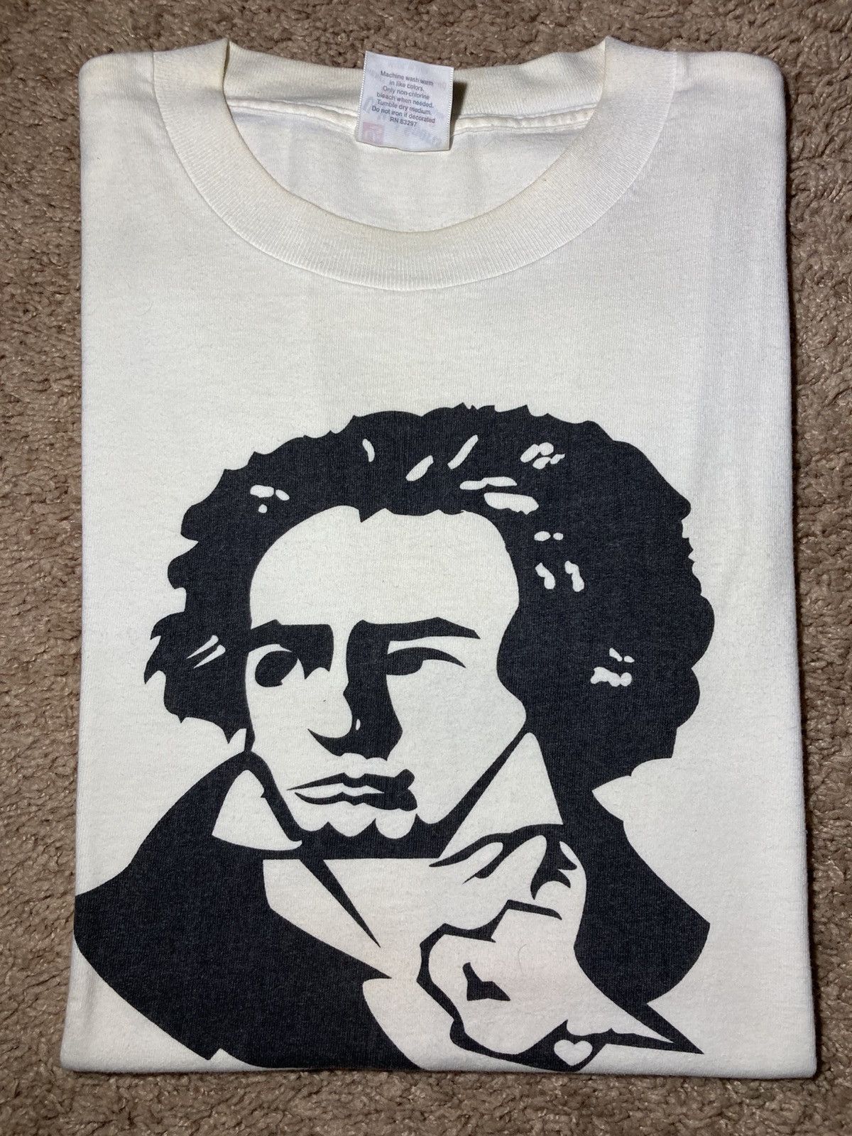 Bape 1995 Bape Beethoven Vintage Tee 90s Ape Logo OG Nigo Classic Size US M / EU 48-50 / 2 - 1 Thumbnail