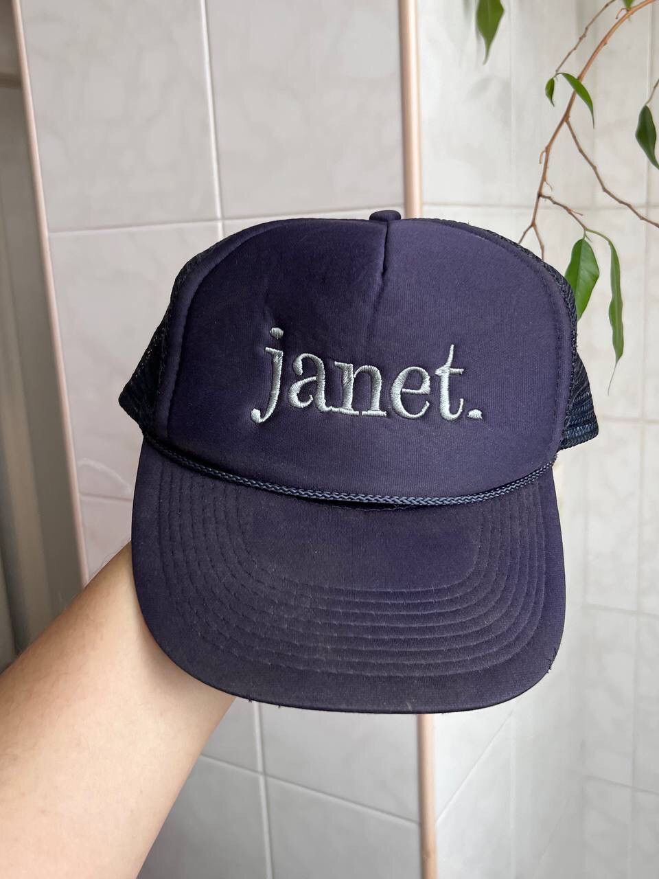 Band Tees × Otto Janet Jackson 90s World Tour Vintage Concert Band Cap Hat Size ONE SIZE - 10 Thumbnail