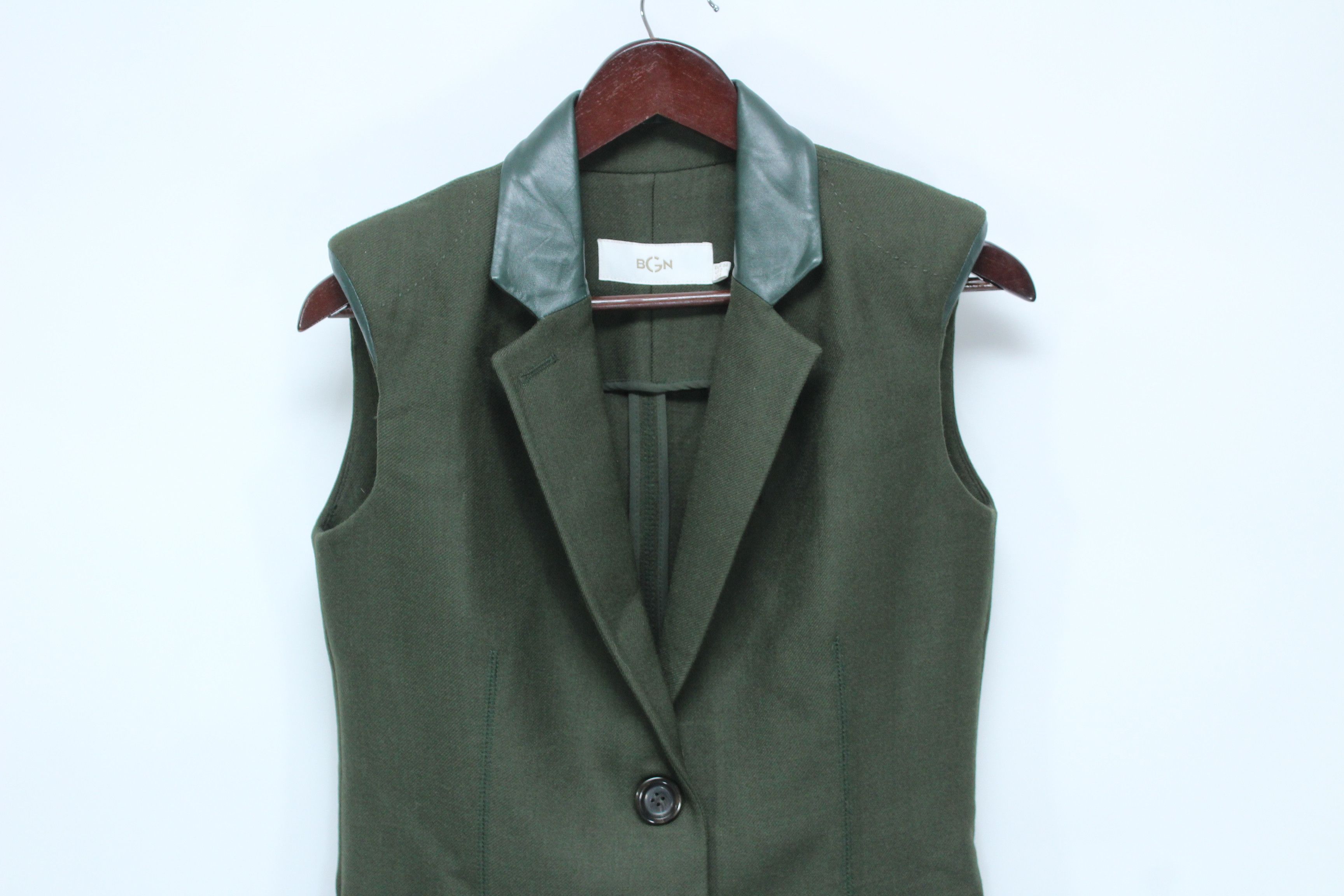 Other BGN Vest Wool Womens Size 0US New Vintage Rare Size XS / US 0-2 / IT 36-38 - 4 Thumbnail