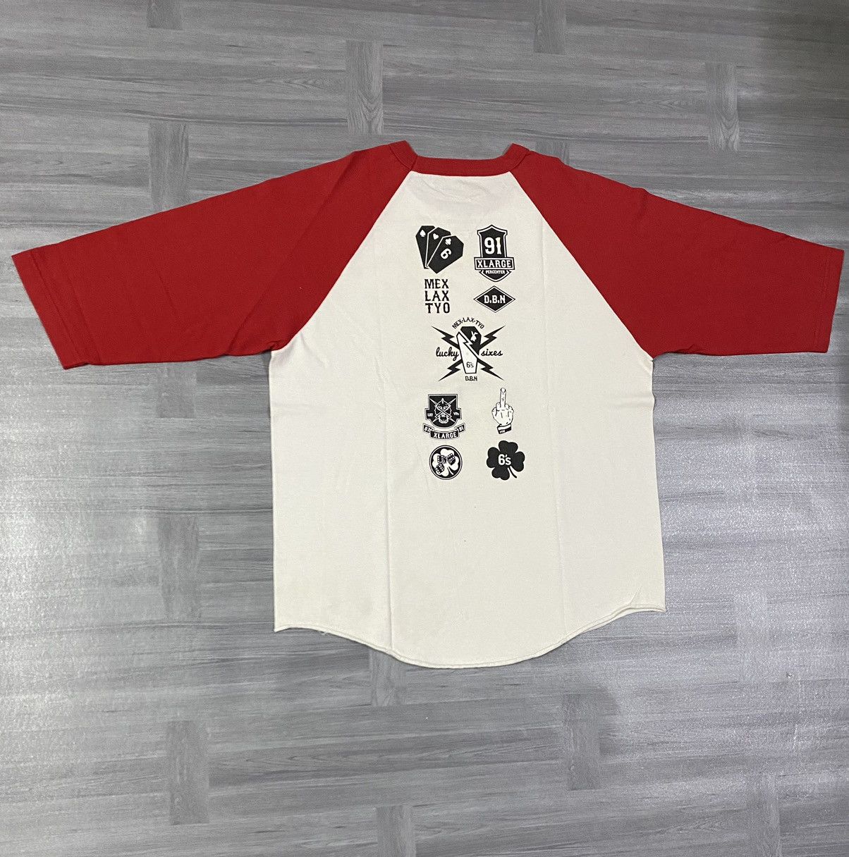 Other 💥Rare💥 XLarge Rare Logo Raglan Tee Size US L / EU 52-54 / 3 - 3 Thumbnail