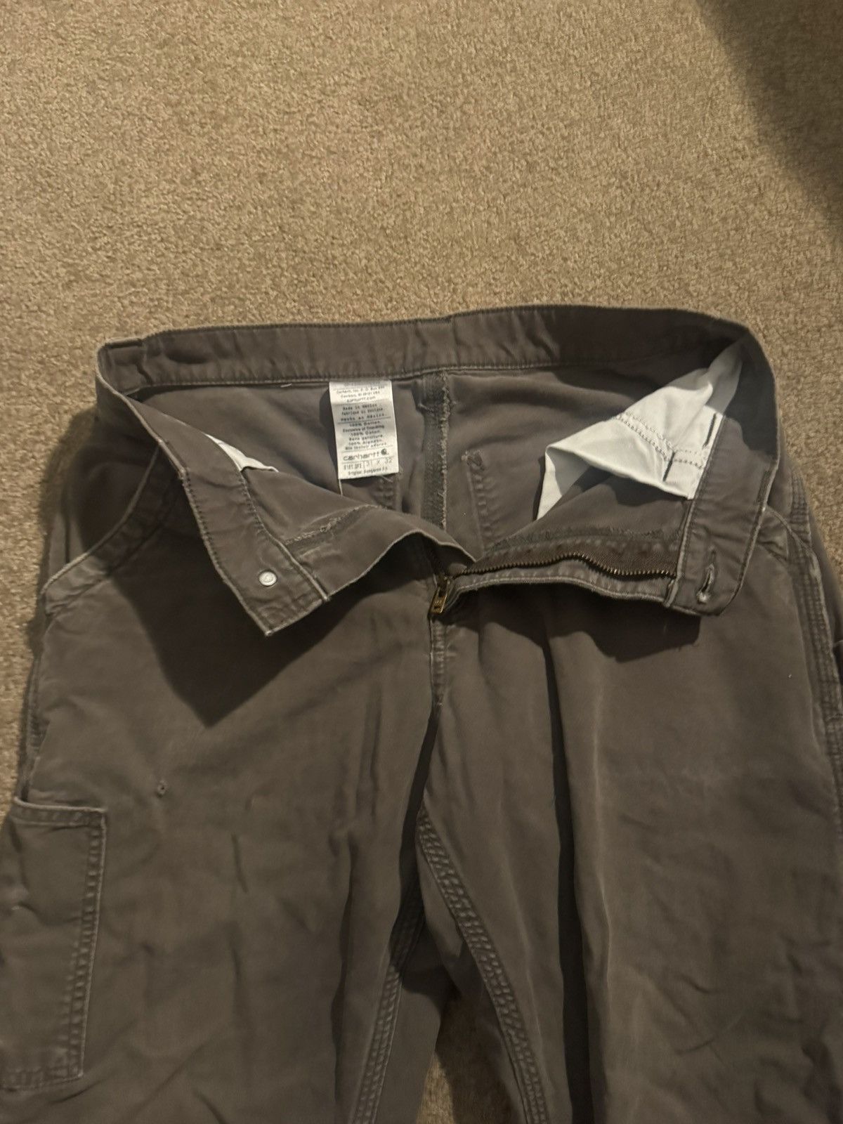 Carhartt Carhartt Brown work pants Size US 30 / EU 46 - 2 Thumbnail