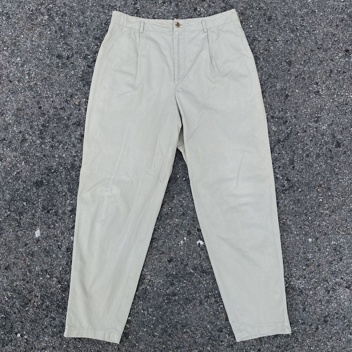 Jean Paul Gaultier Jean Paul Gaultier Zip Up Balloon Light Cream Casual Pants Size US 33 - 1 Thumbnail